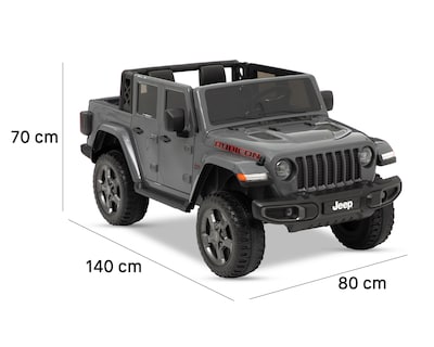 Foto 7 | Montable Eléctrico Ironmax Jeep Gladiator Rubicon Gris