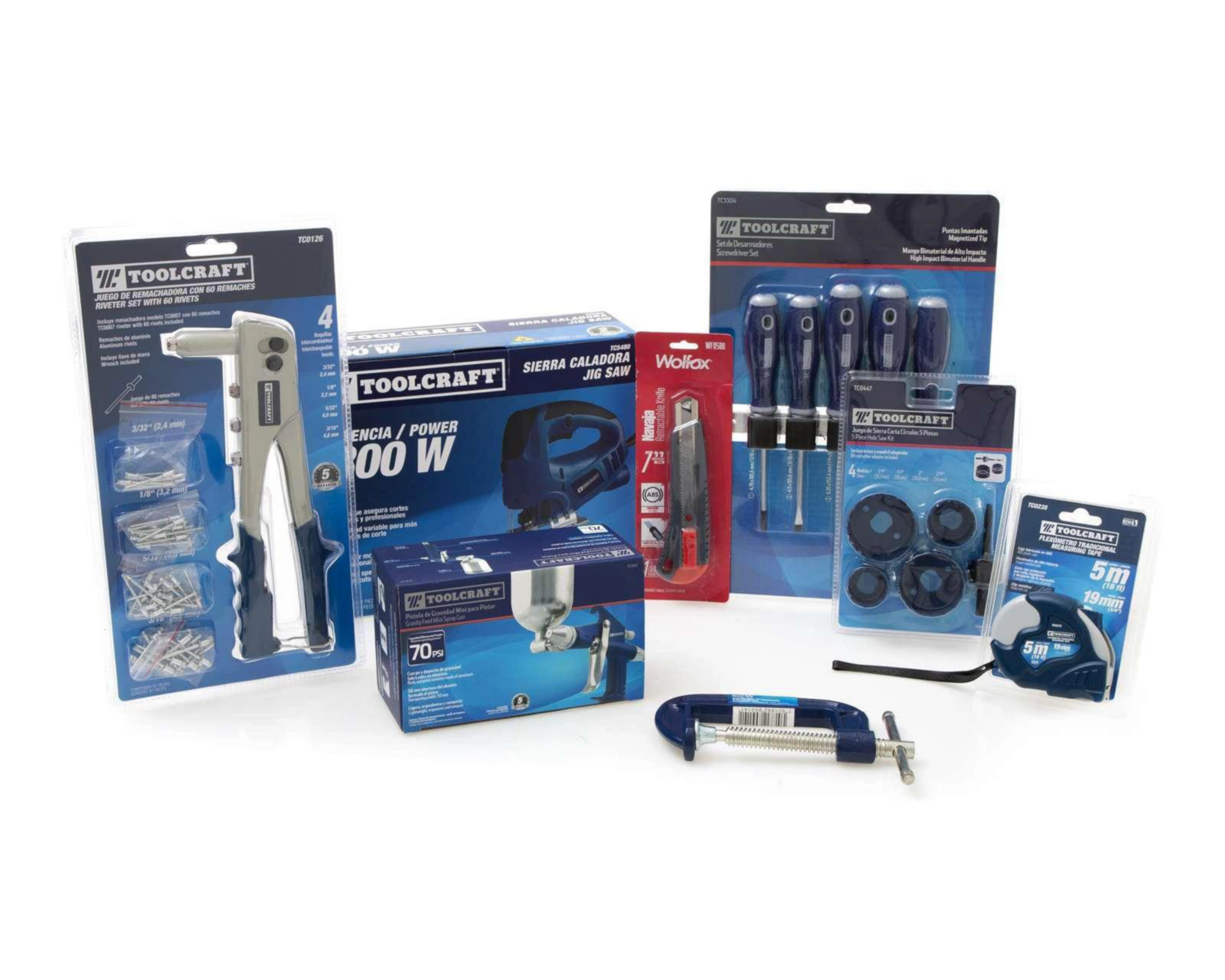 Foto 1 | Kit de Herramientas Toolcraft