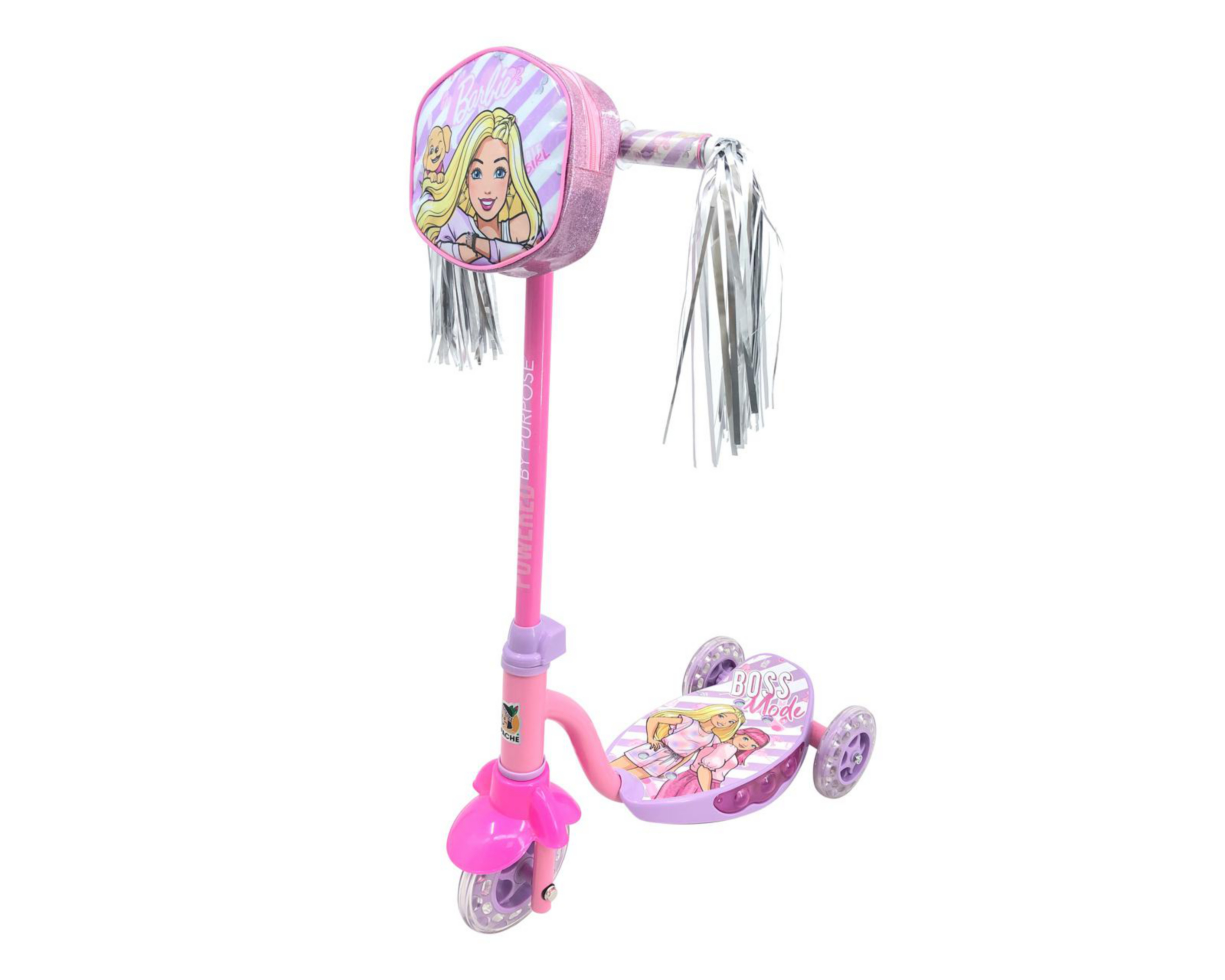 Scooter para Niña Apache Barbie con Luces