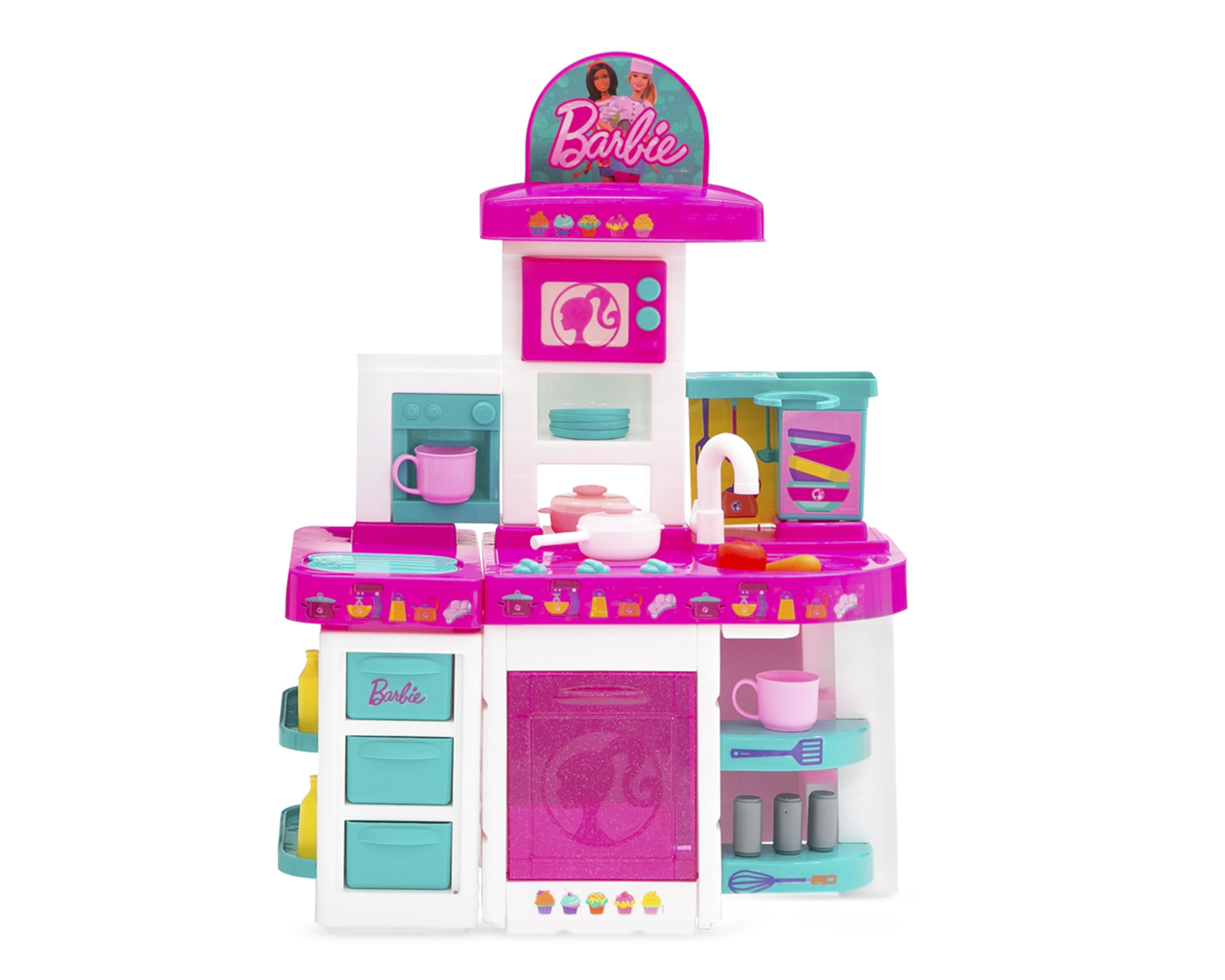 Cocina de Juguete Barbie con Luz y Sonido Coppel