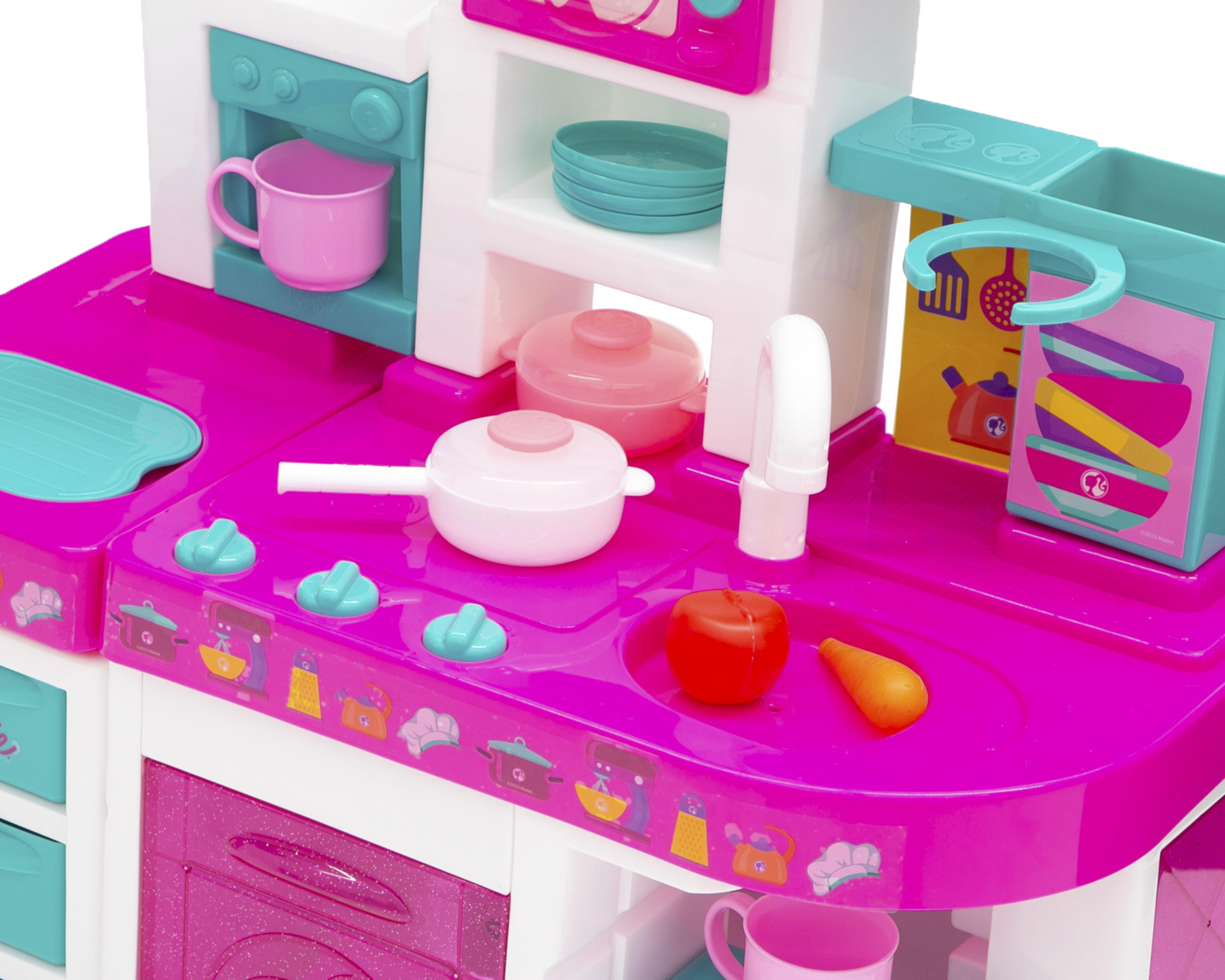 Foto 4 | Cocina de Juguete Barbie con Luz y Sonido