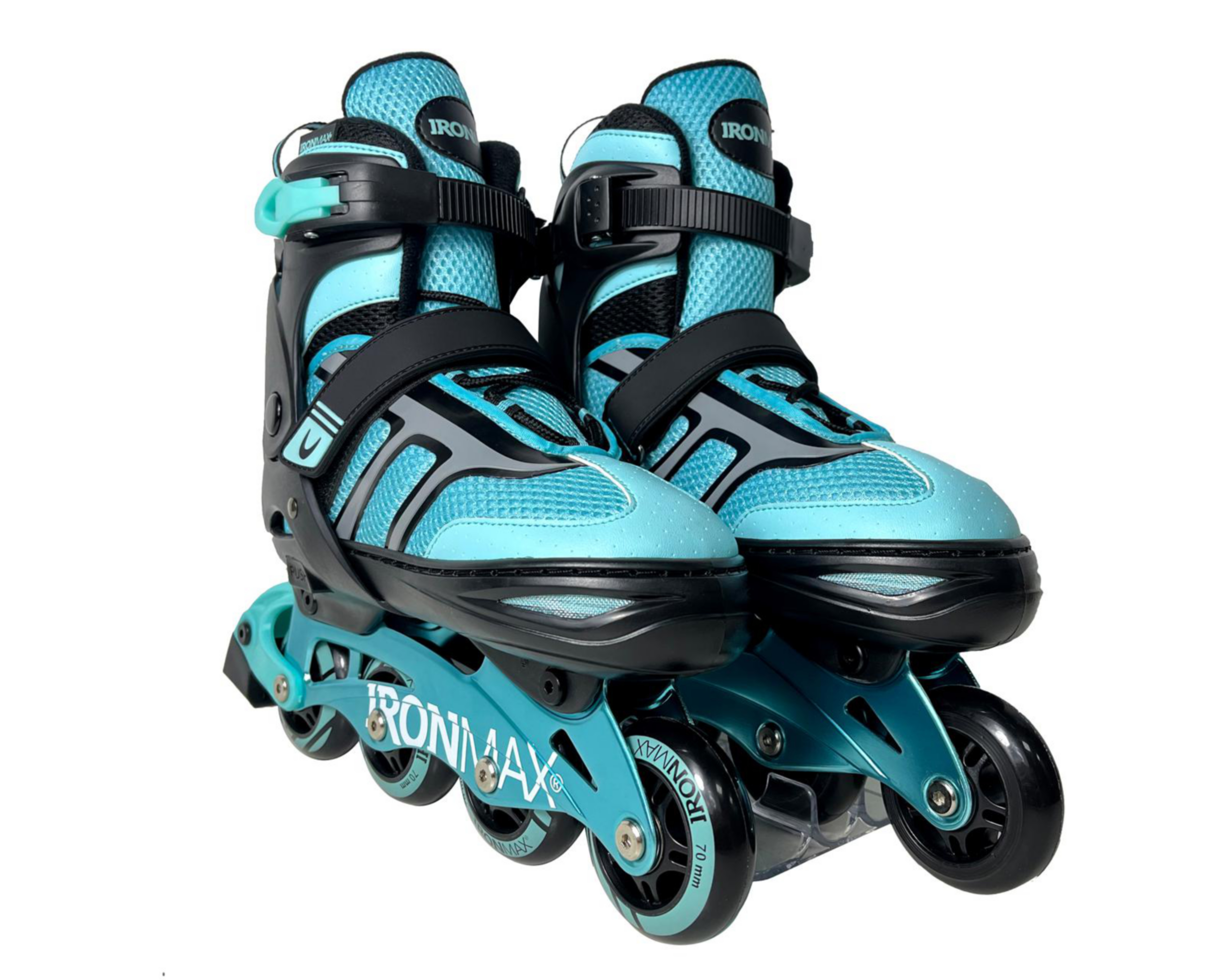 Patines para Niña y Niño de 4 Ruedas Ironmax Ajustables