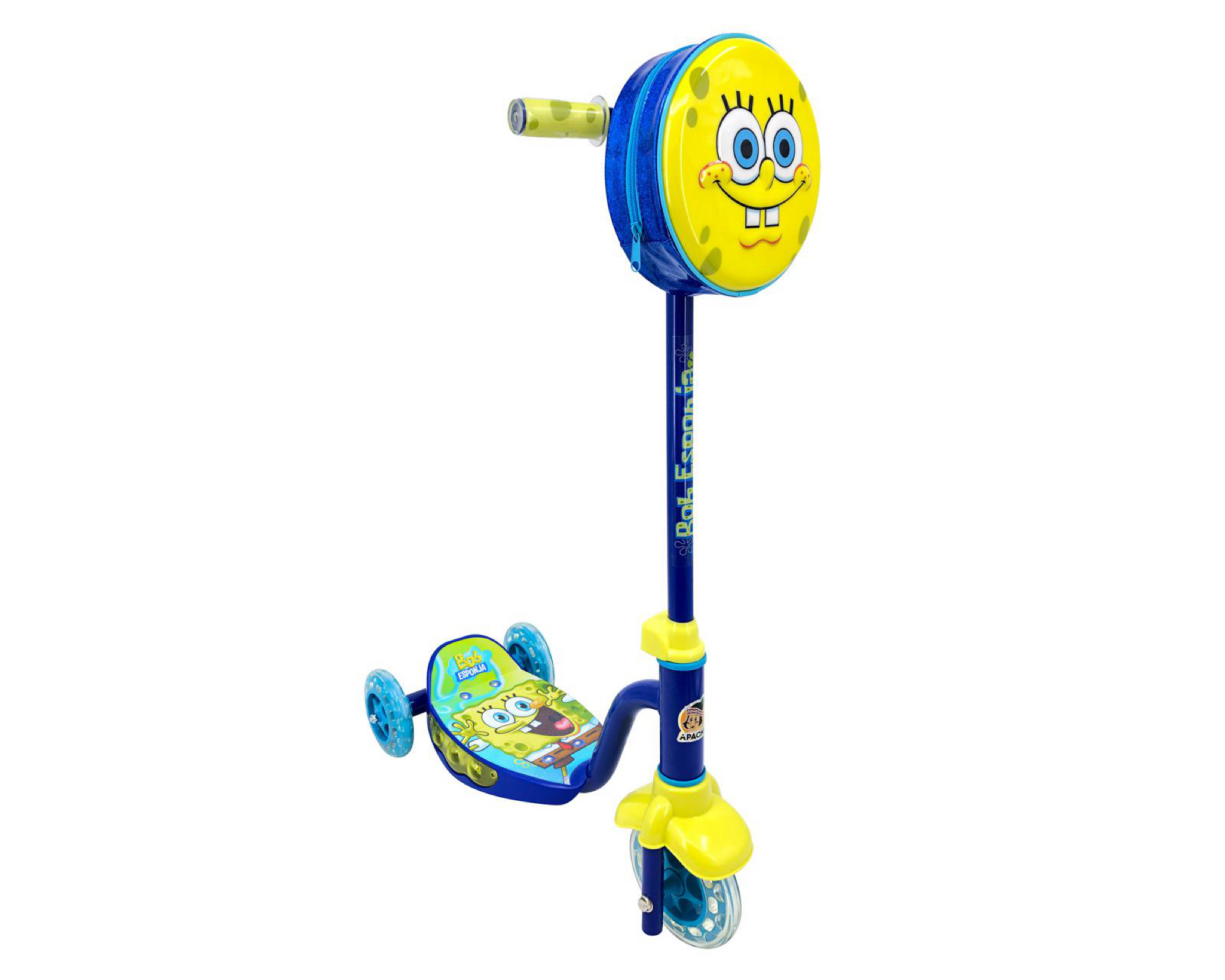 Scooter para Niño Apache Bob Esponja con Luces $999