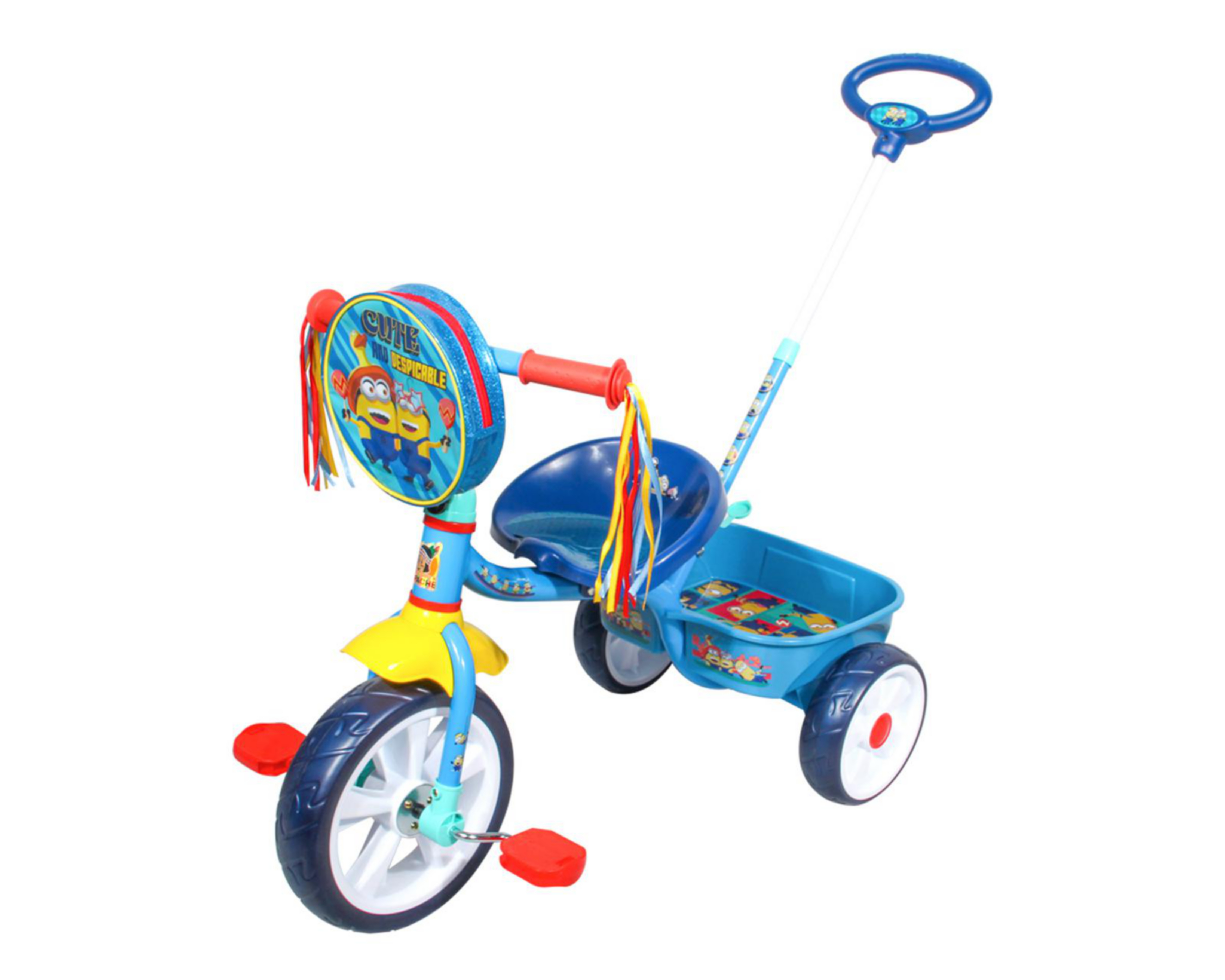 Triciclo Apache Minions Azul