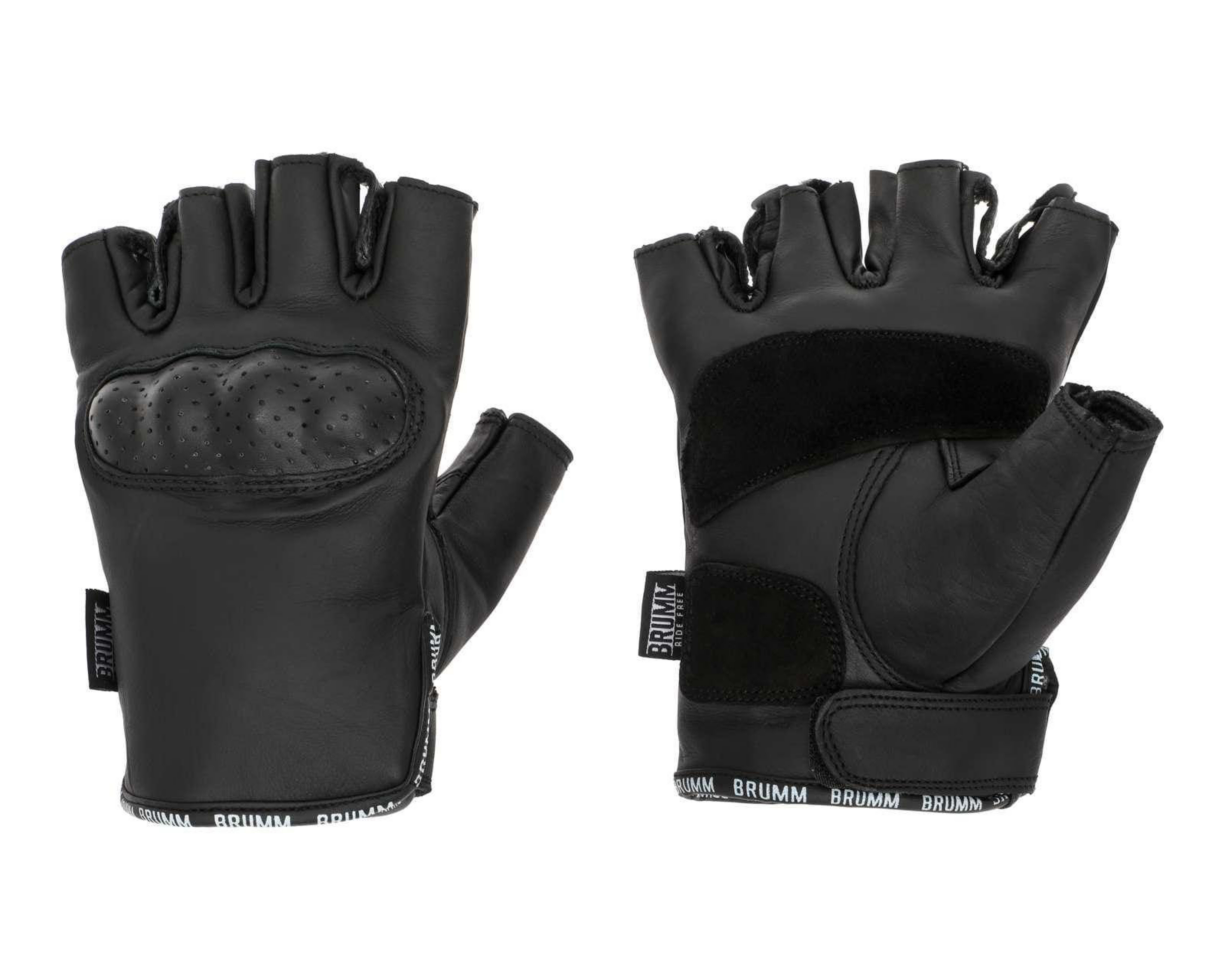 Guantes de Piel Brumm Grandes color Negro