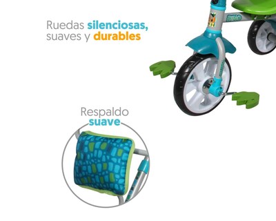 Foto 5 | Triciclo Etapas Apache Dino 3 en 1