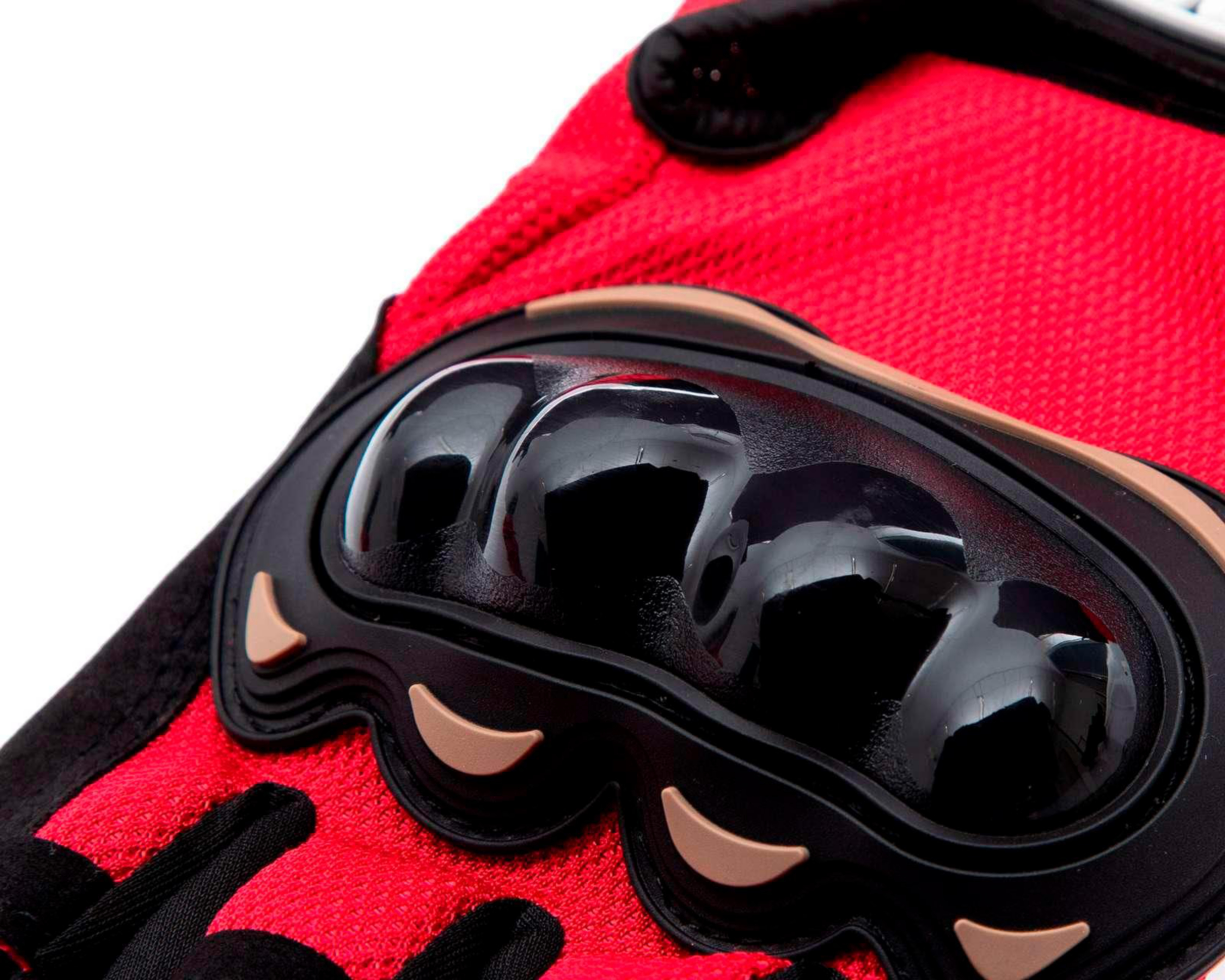 Foto 3 | Guantes para Motociclista Brumm Grandes Rojos