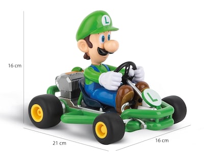Foto 7 | Carro de Control Remoto Carrera Luigi Mario Kart