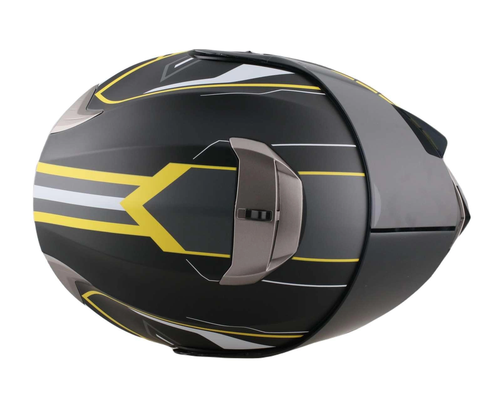 Foto 7 | Casco para Motociclista Sleek Grande Negro