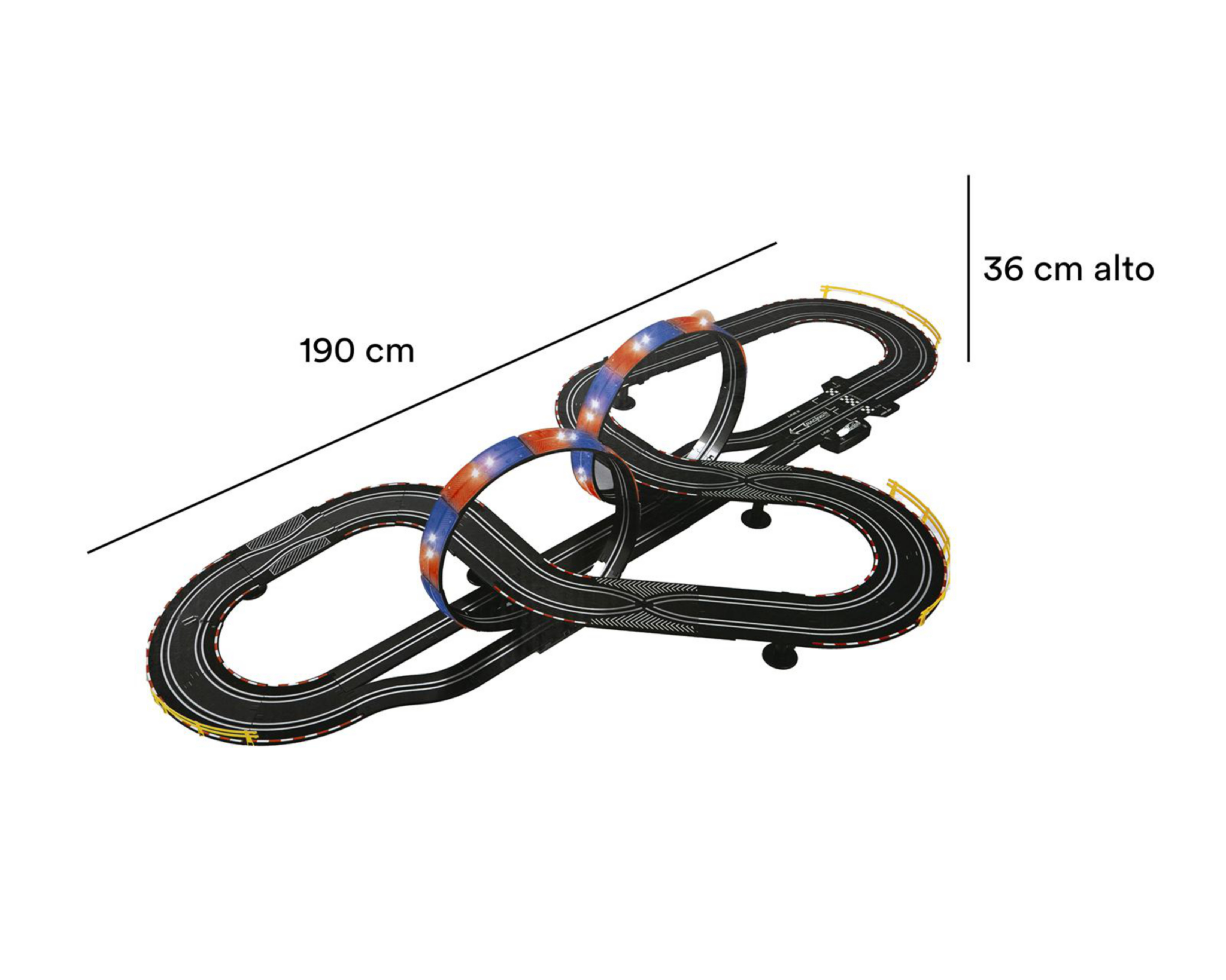 Foto 4 pulgar | Pista de Carreras Systech Top Turbo Supersonic