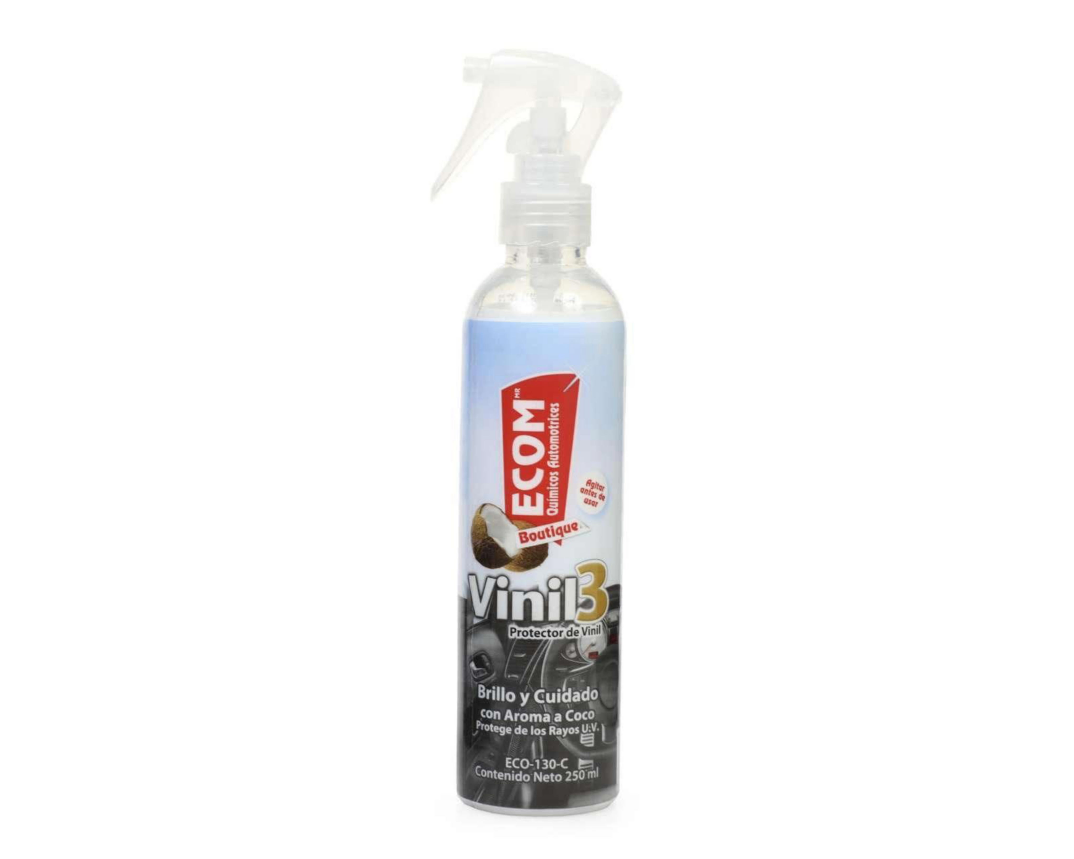 Protector de Vinil Ecom para Auto 250 ml