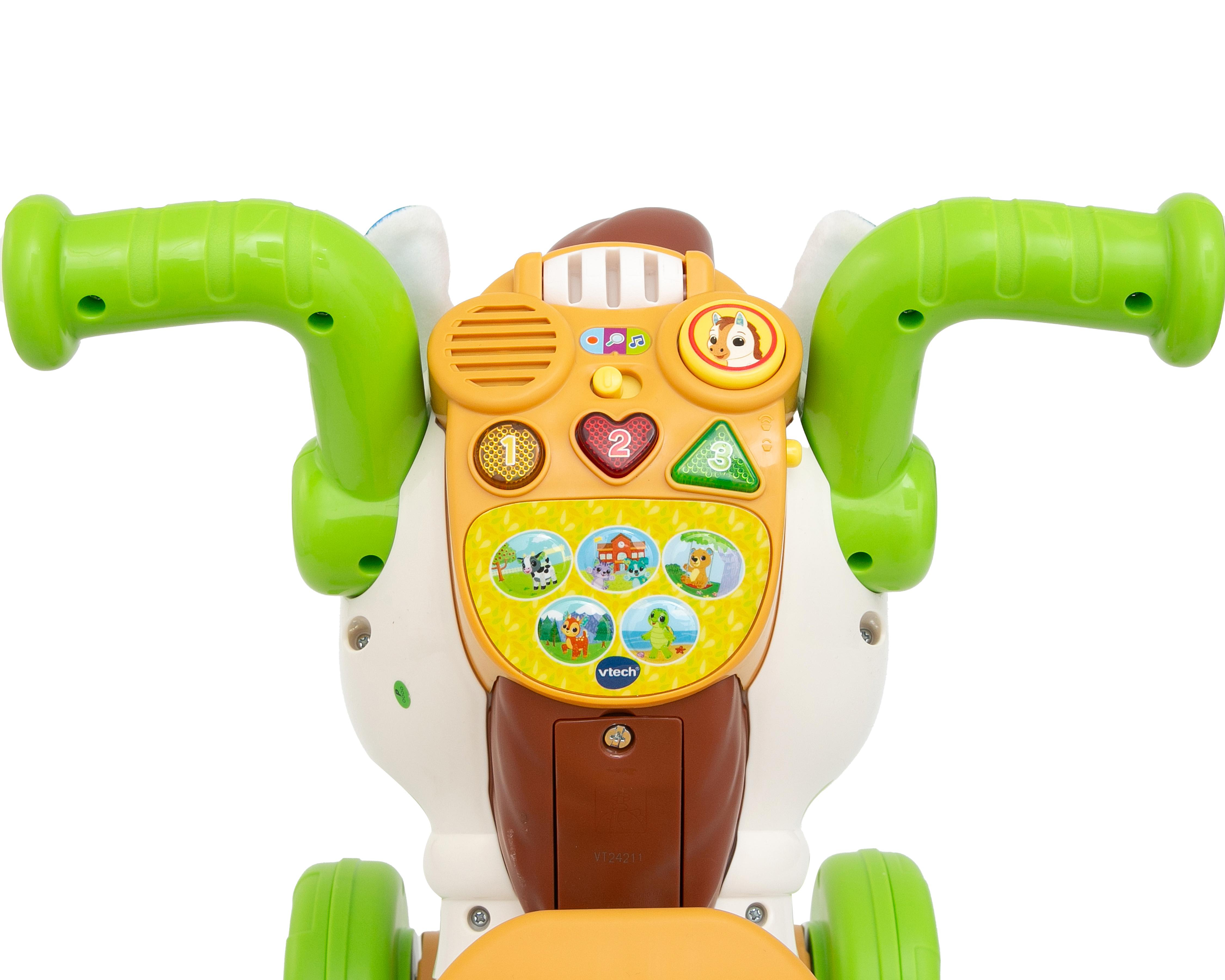 Foto 5 | Caballo Montable Vtech Rueda y Trota