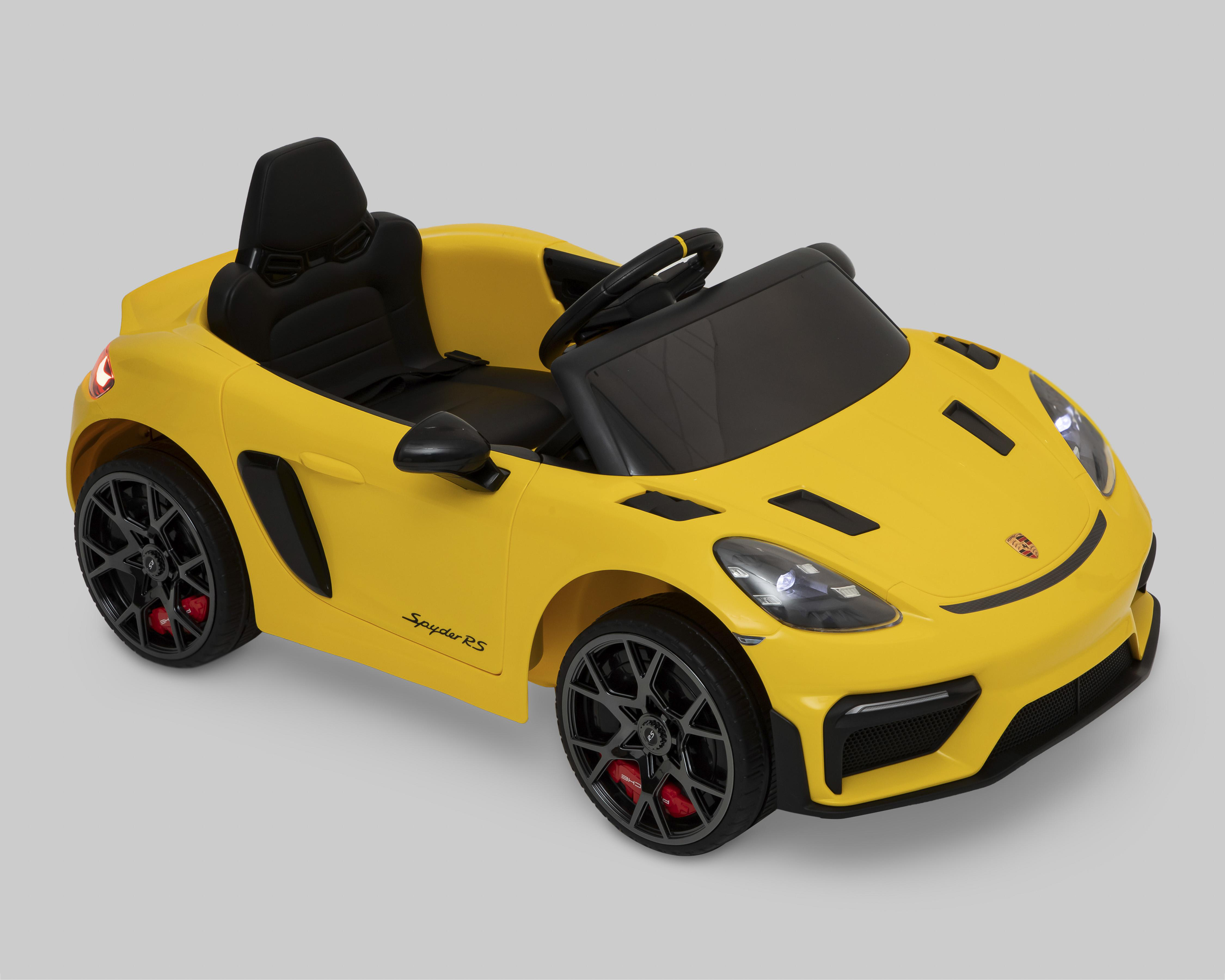 Foto 6 | Montable eléctrico Porsche Injusa Amarillo