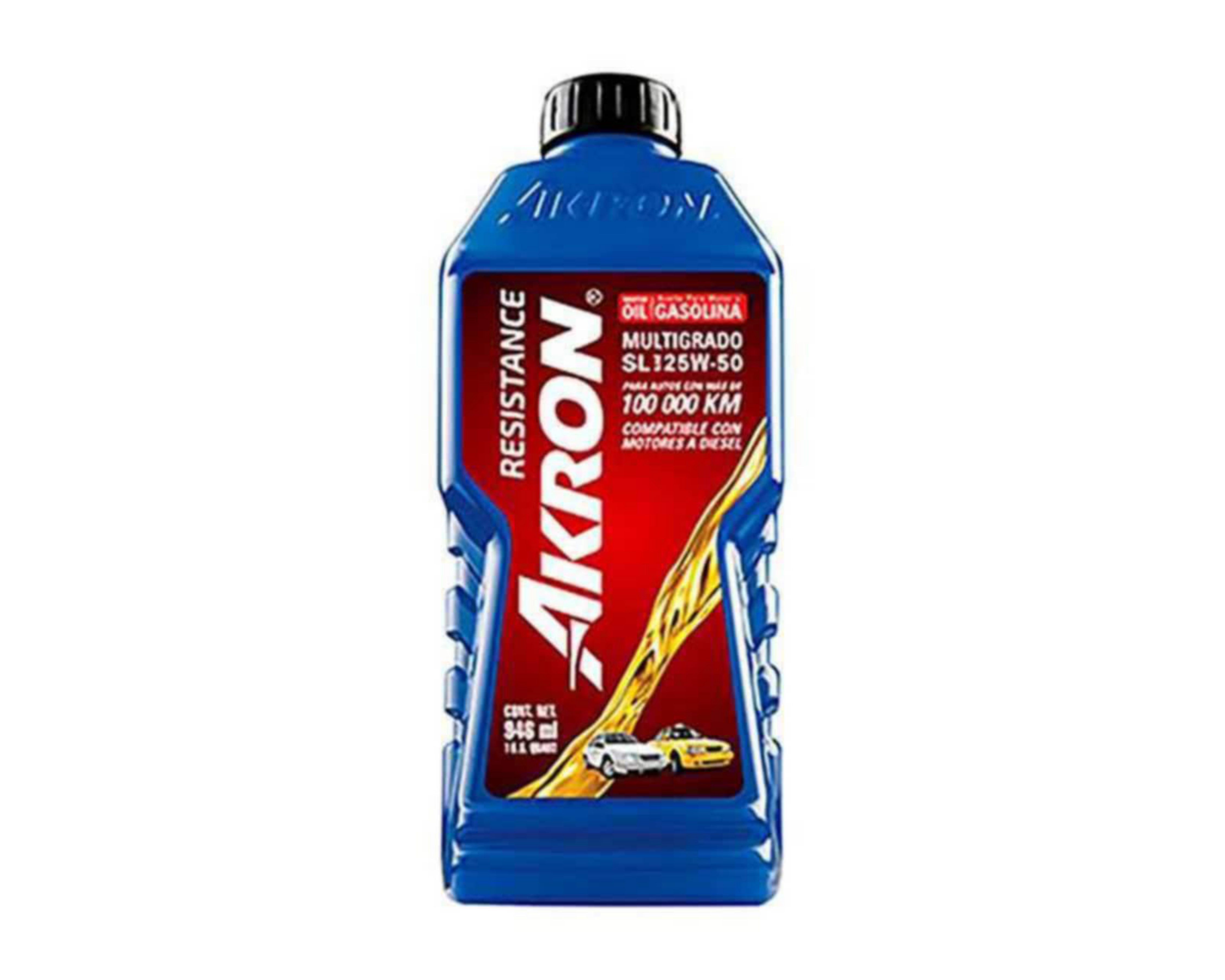 Foto 2 pulgar | Aceite para Motor Akron Resistance 25W-50 946 ml