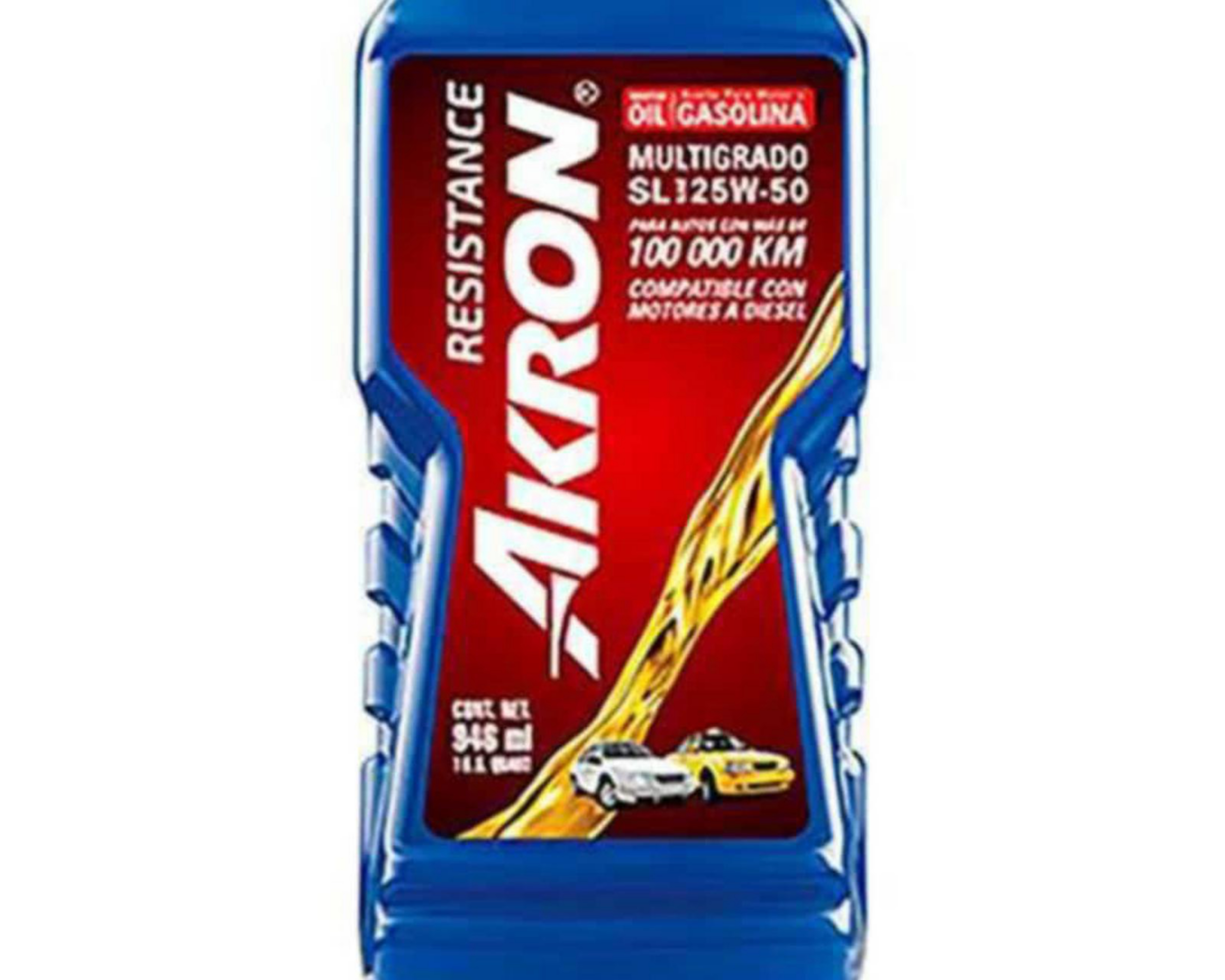 Foto 3 pulgar | Aceite para Motor Akron Resistance 25W-50 946 ml