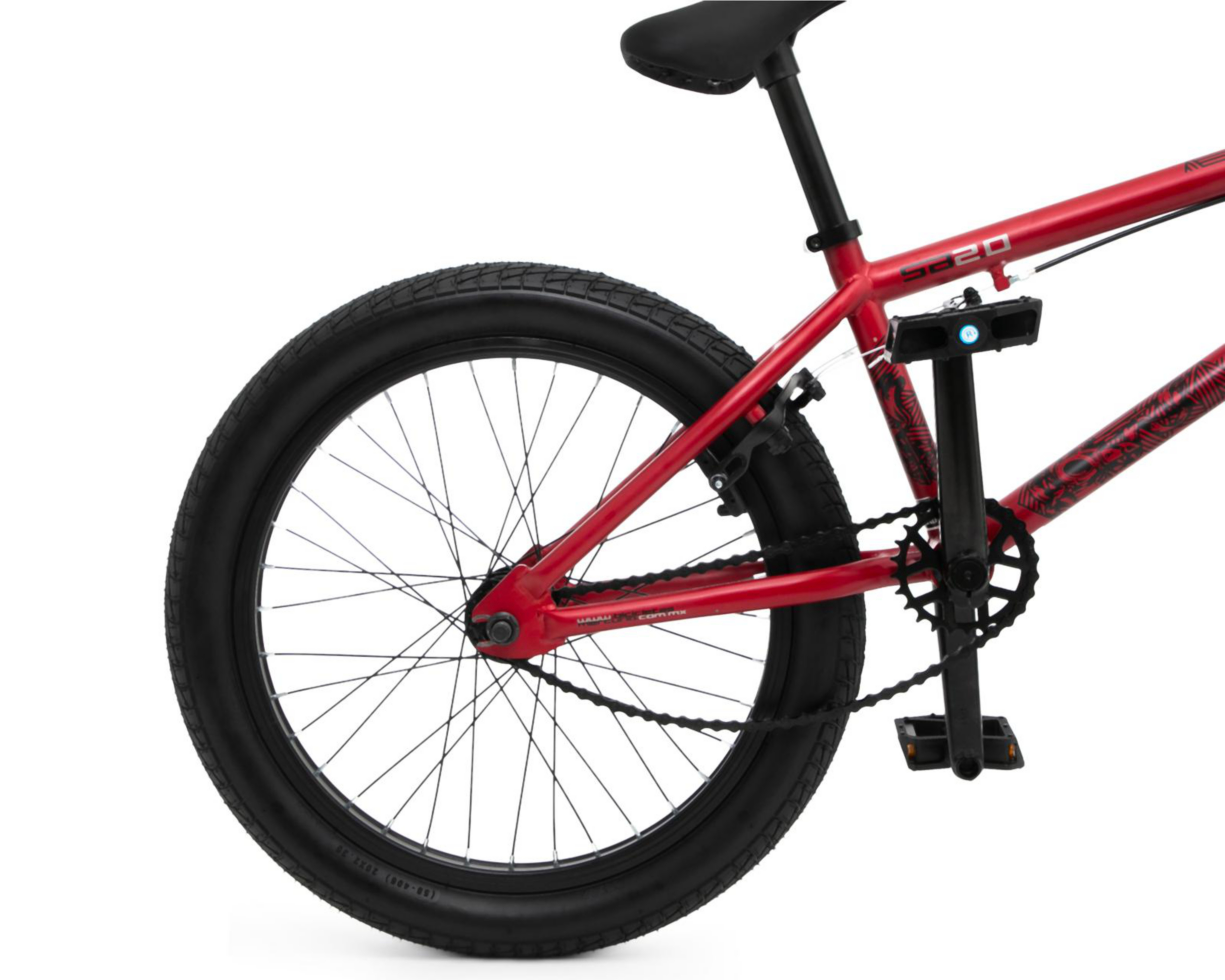 Foto 6 pulgar | Bicicleta Infantil Mercurio Super Bronco Rodada 20 Rojo