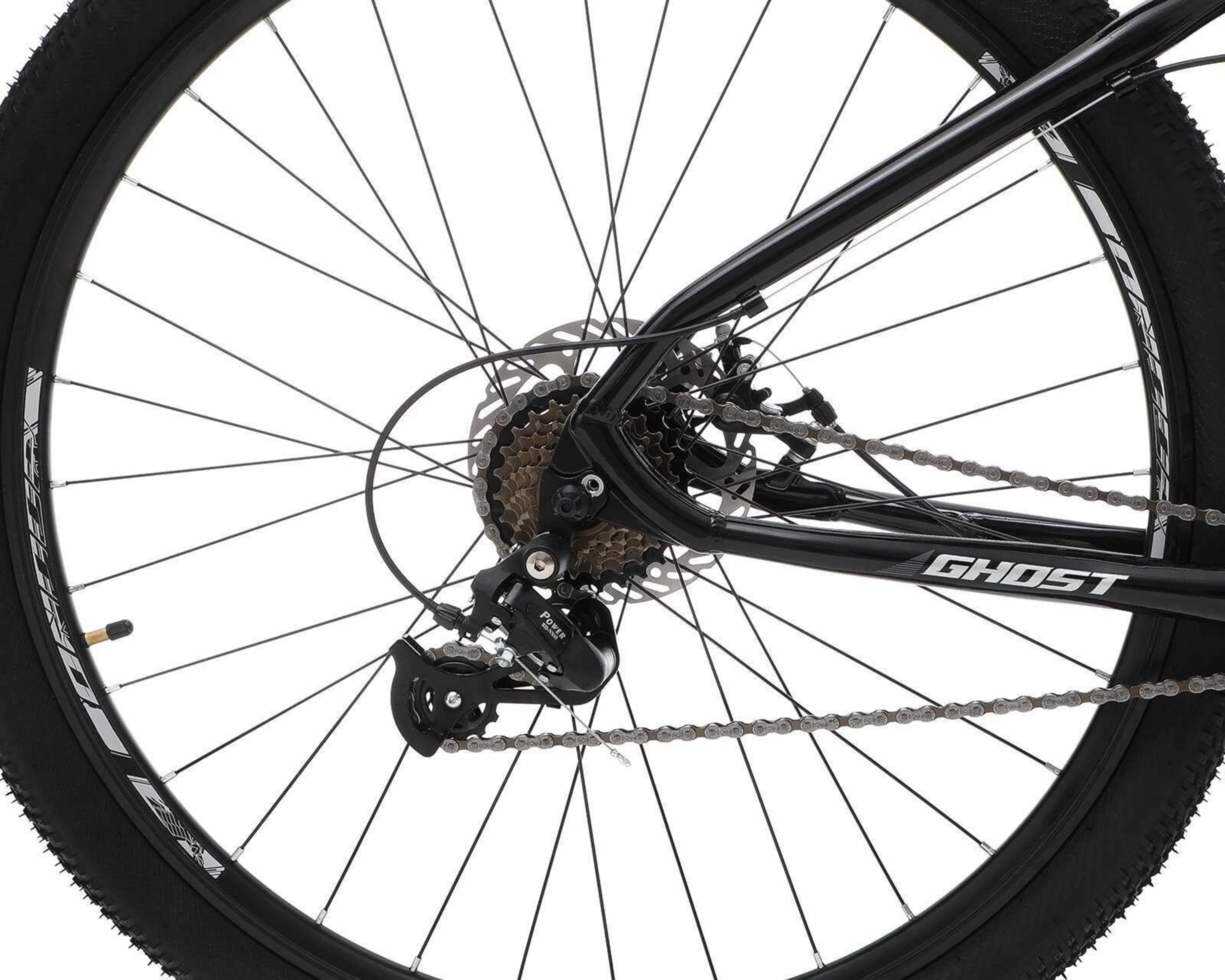 Foto 5 | Bicicleta de Montaña Ghost CROW 29" Negra
