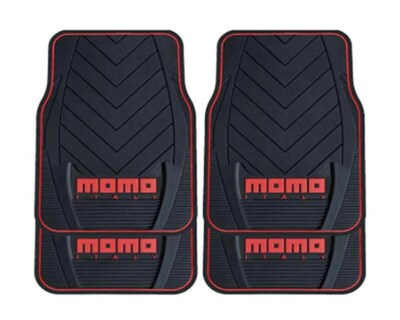 Foto 1 | Juego de Tapetes Automotrices Momo Negro