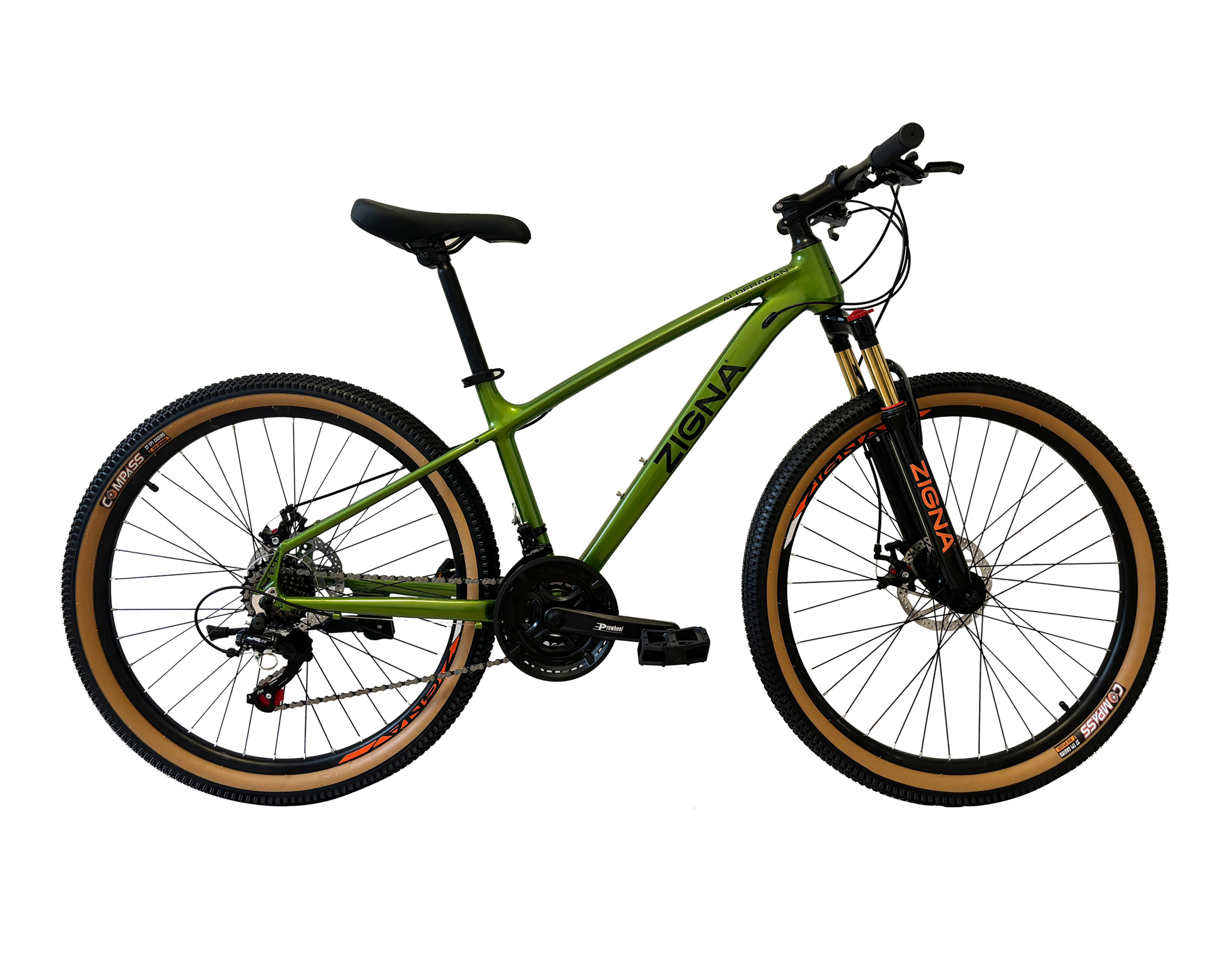 Bicicleta de Montaña Zinga Aldebarran Rodada 26 Verde $4,699