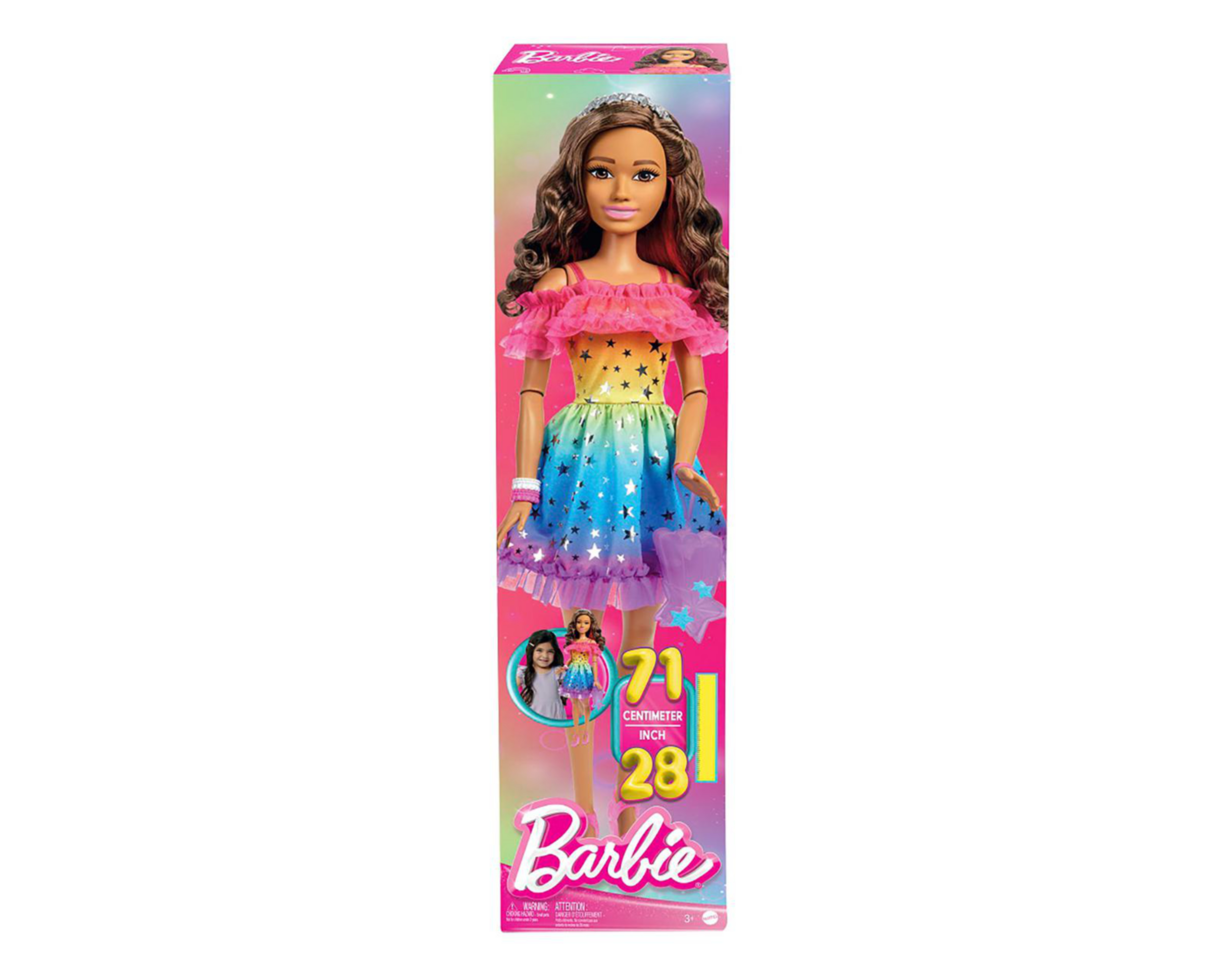 Foto 6 pulgar | Muñeca Barbie Mattel 72 cm