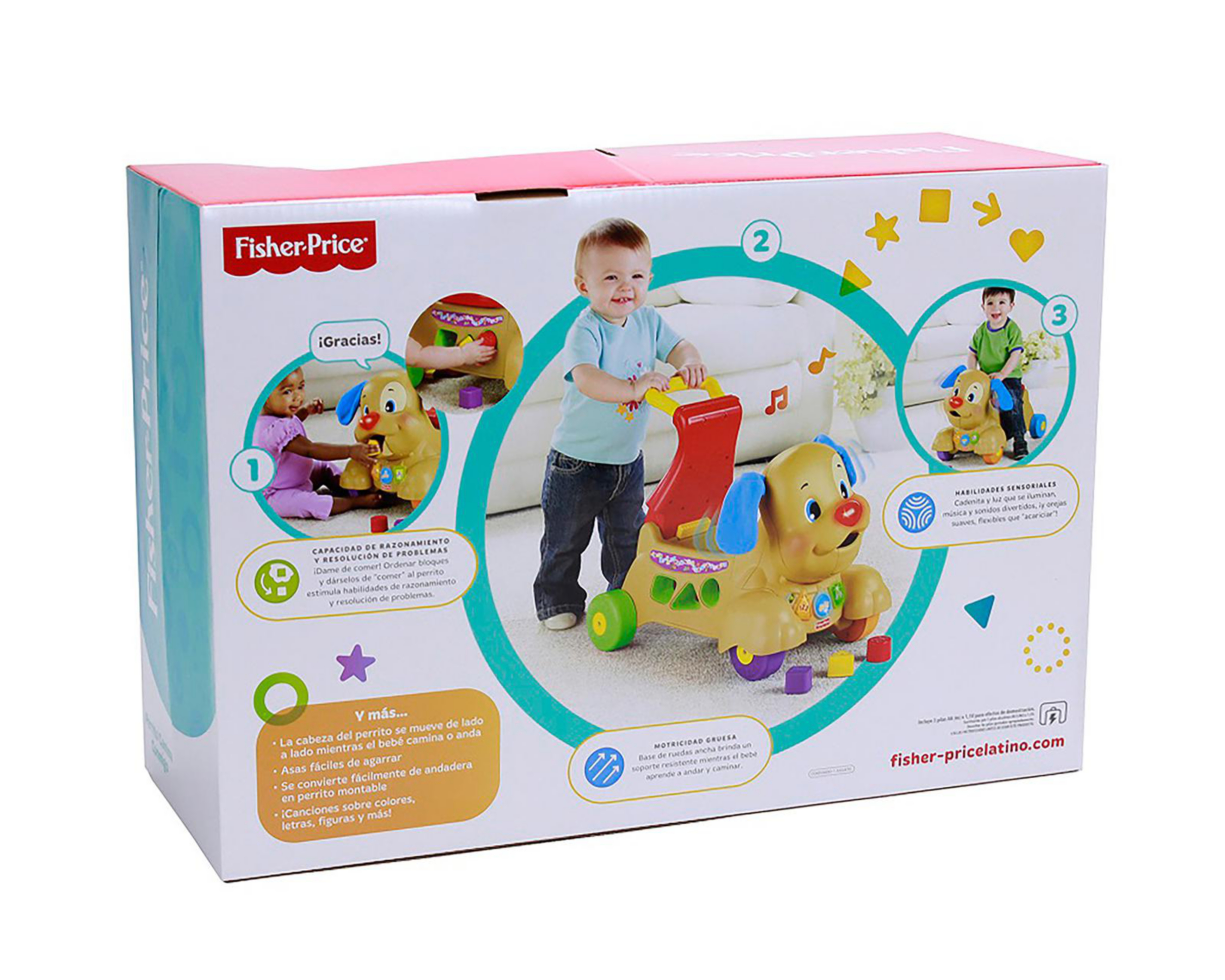 Foto 4 | Correpasillo Fisher Price Ríe y Aprende Café