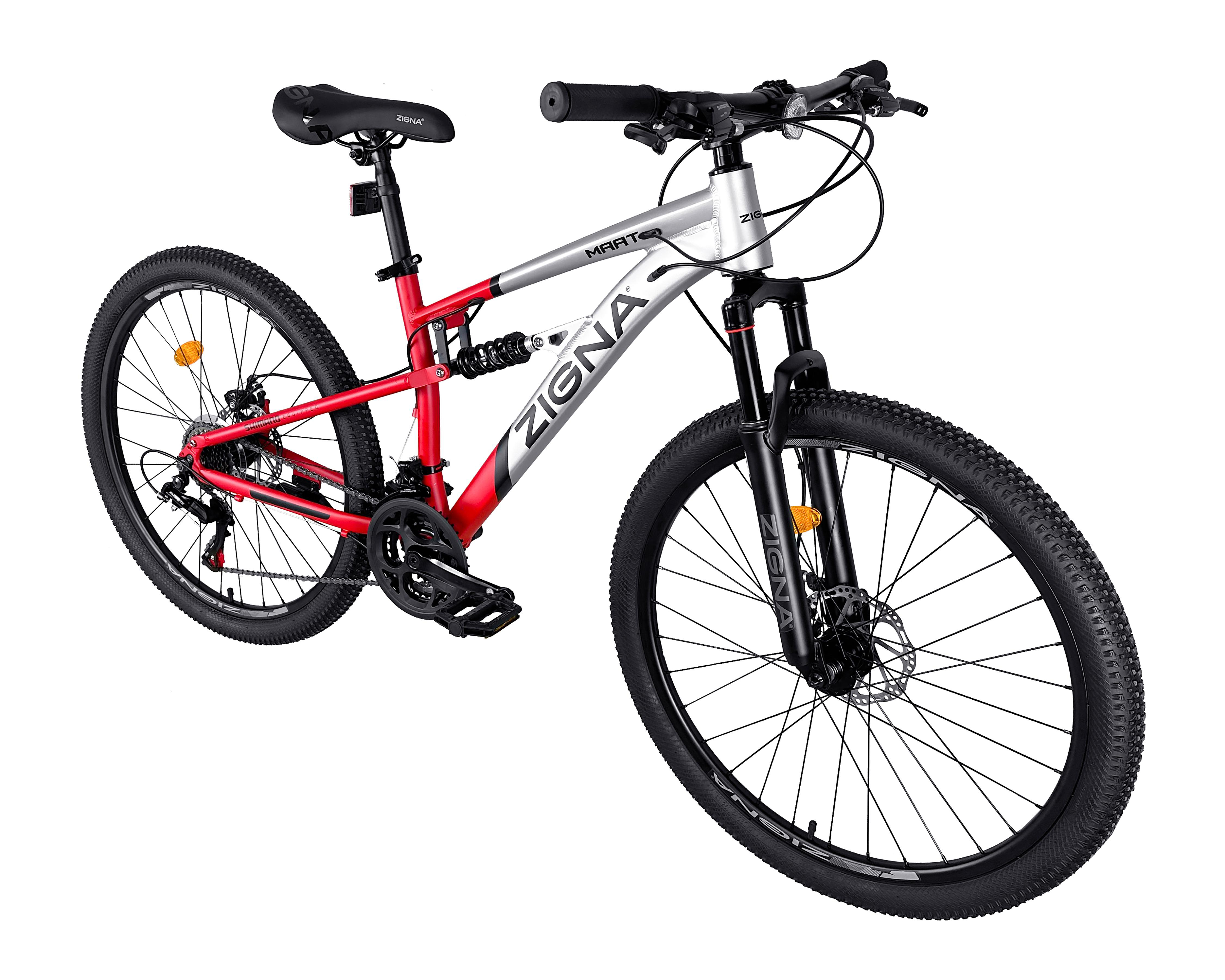 Bicicleta de Montaña Zigna Maat Rodada 26" Gris