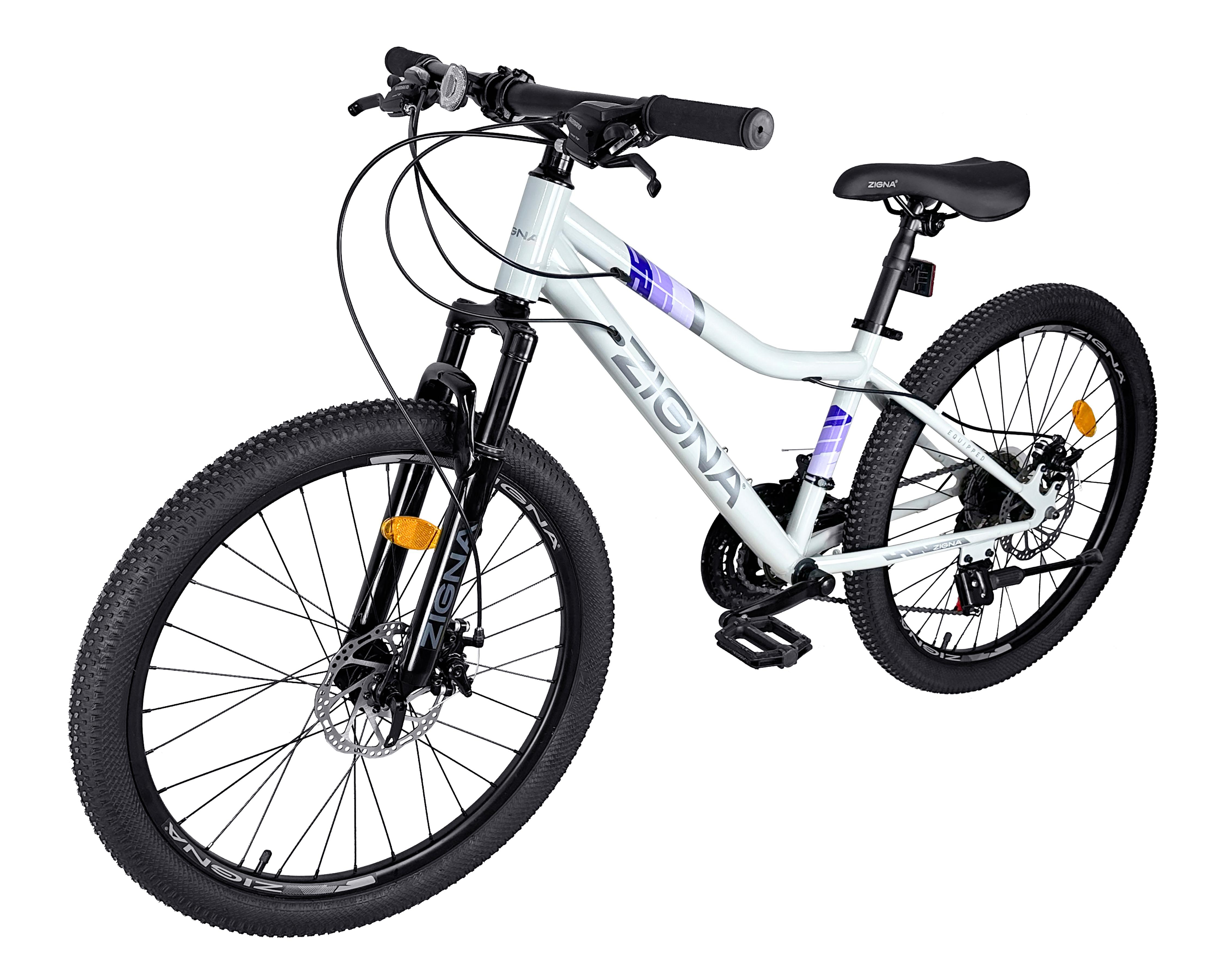 Foto 4 pulgar | Bicicleta de Montaña Zigna Lhotes 24" Blanca