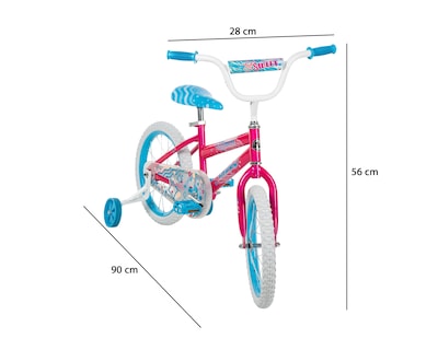 Foto 6 | Bicicleta Infantil Huffy Rodada 16 Rosa