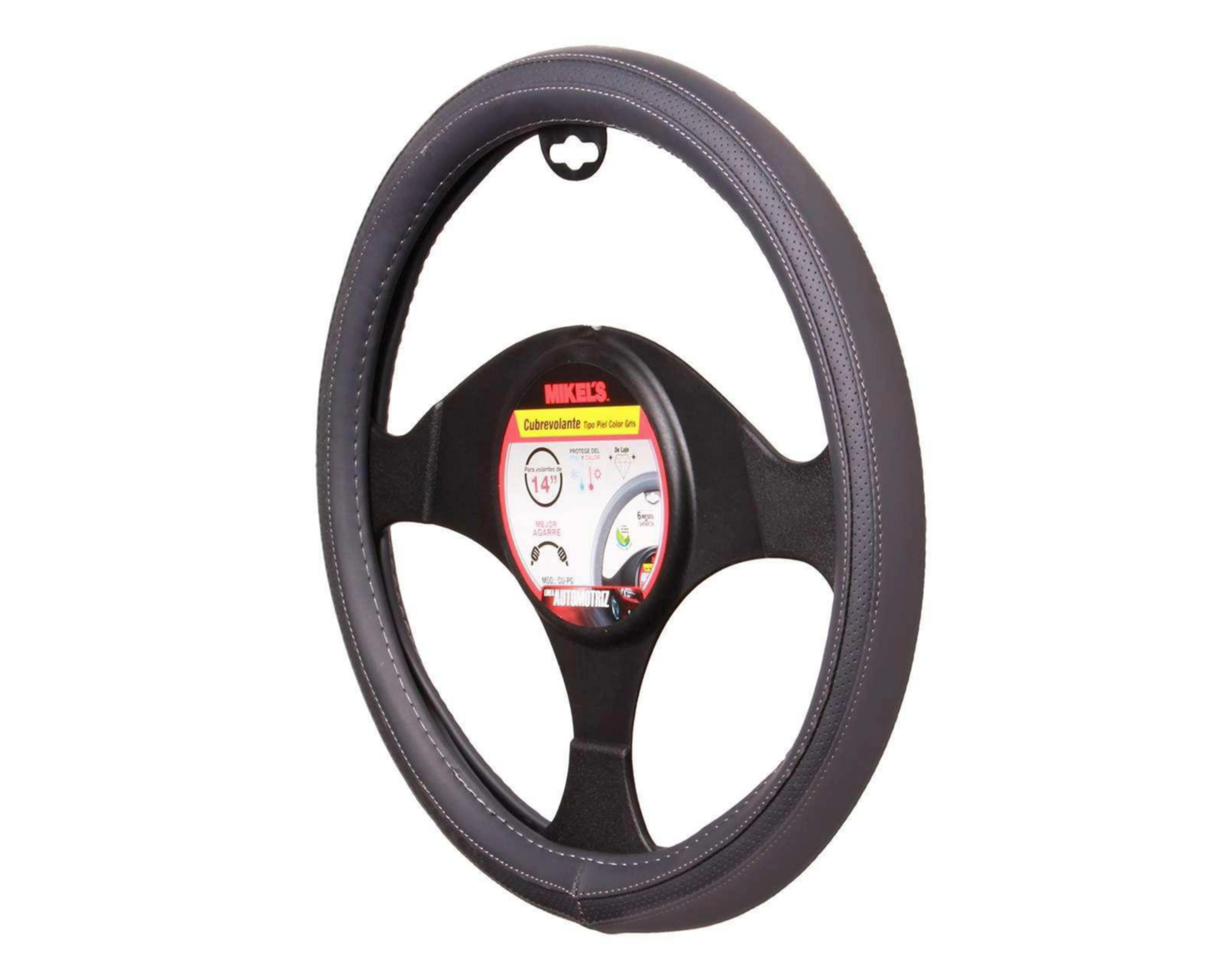 Cubrevolante Mikels CU-PG Tipo Piel Gris $199