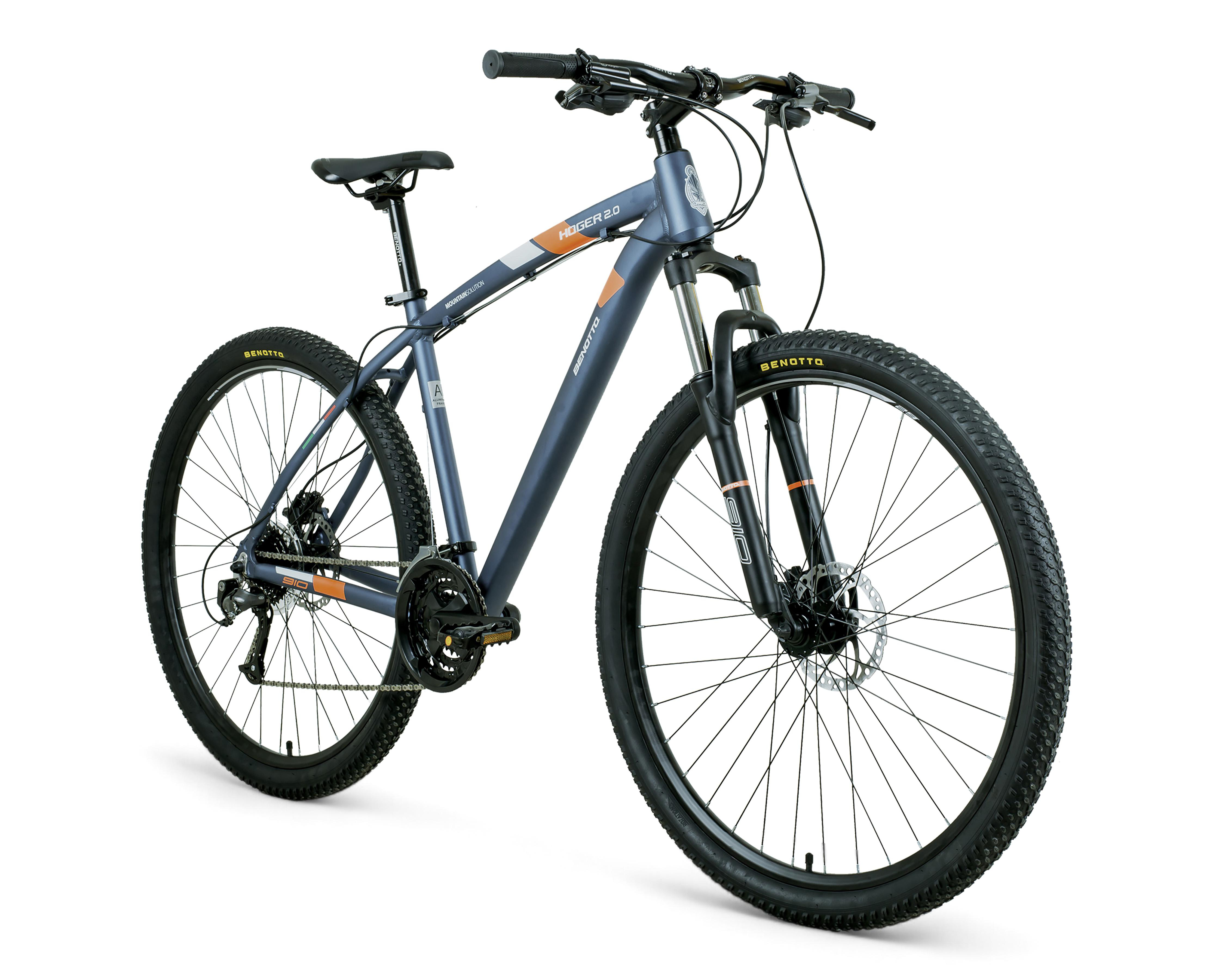 Bicicleta de Montaña Benotto Hoger 2.0 Rodada 29 Gris