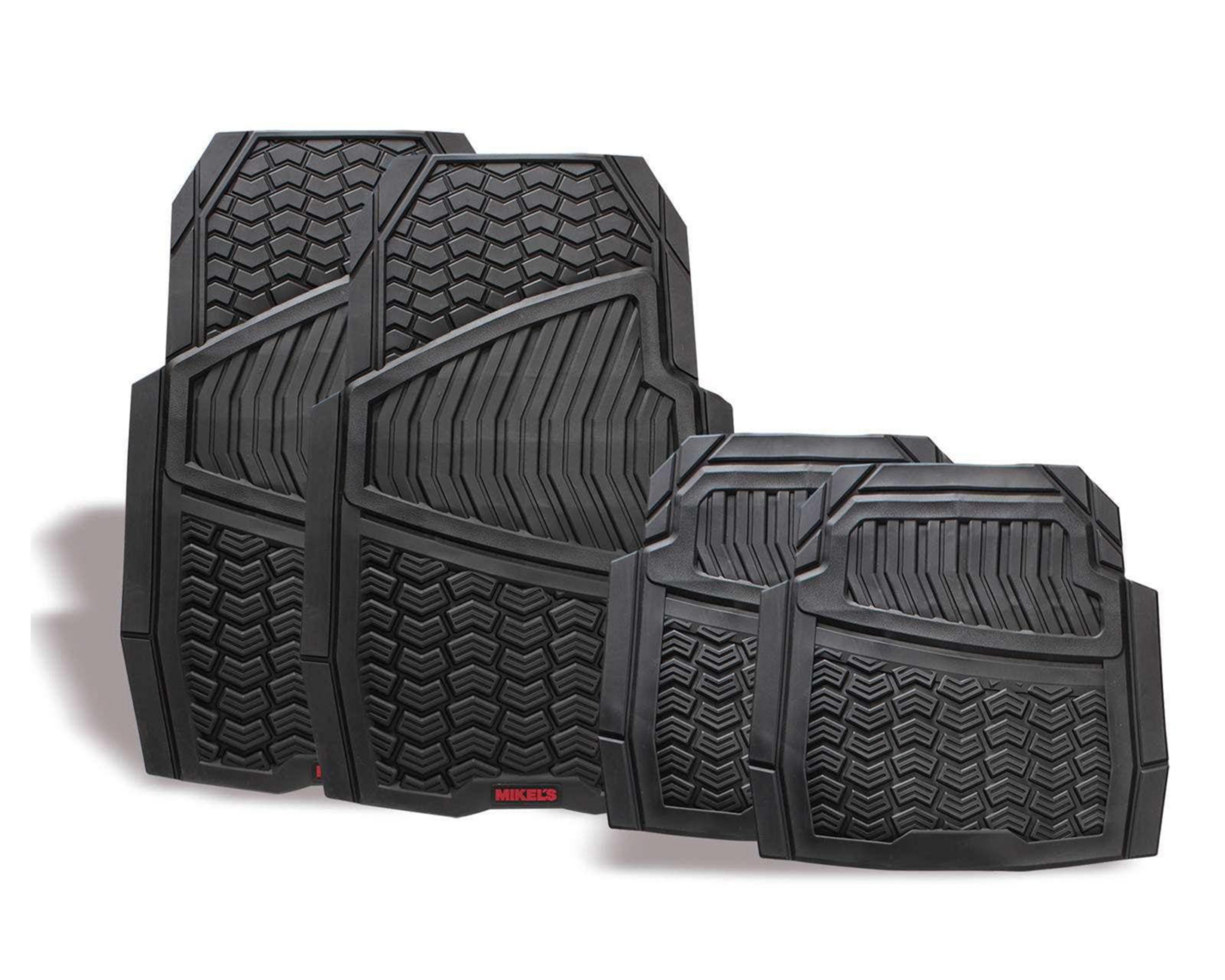 Tapetes de Hule Mikels TA-5 4 Piezas $449