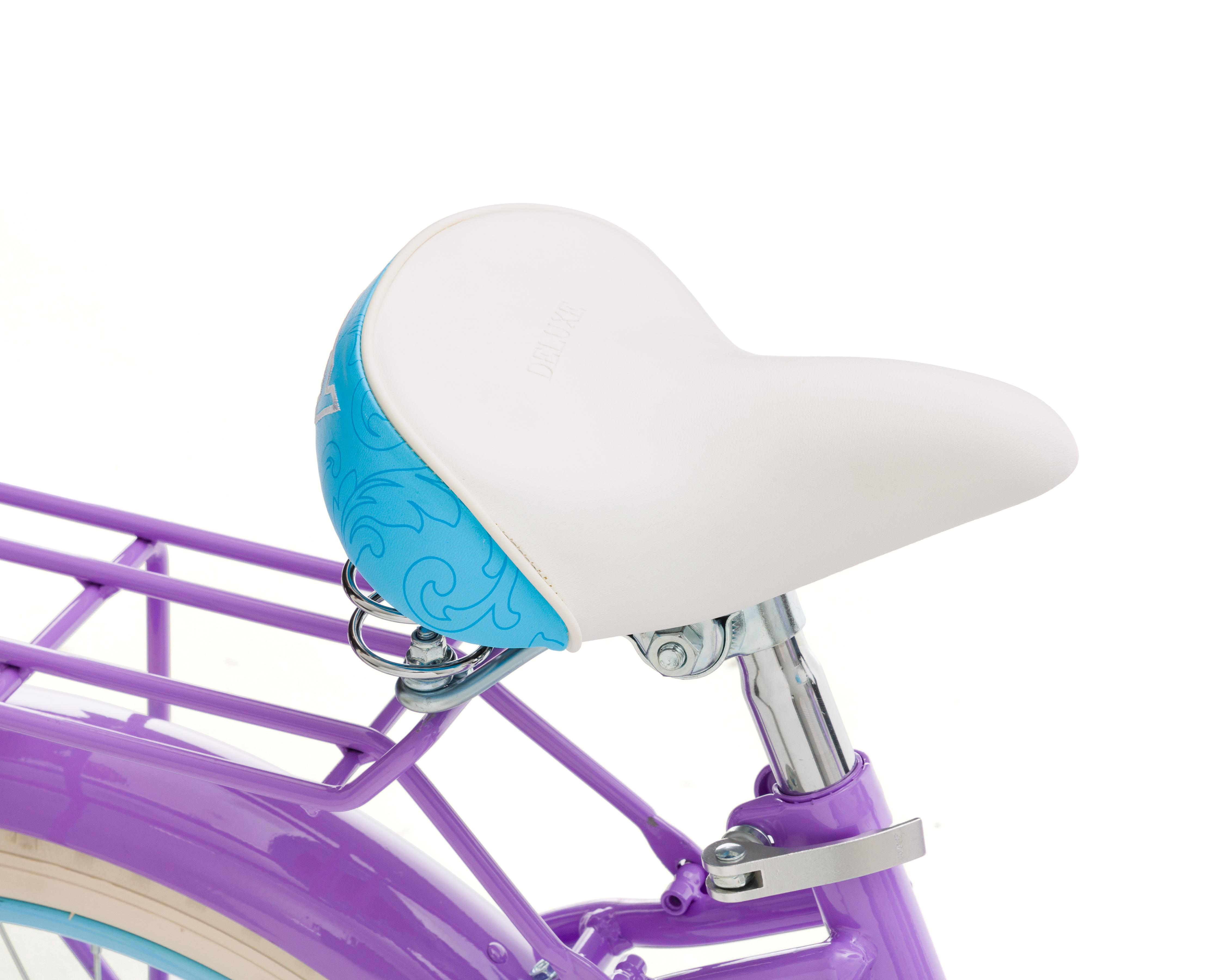 Foto 5 pulgar | Bicicleta Urbana Huffy Deluxe Rodada 20 Lila