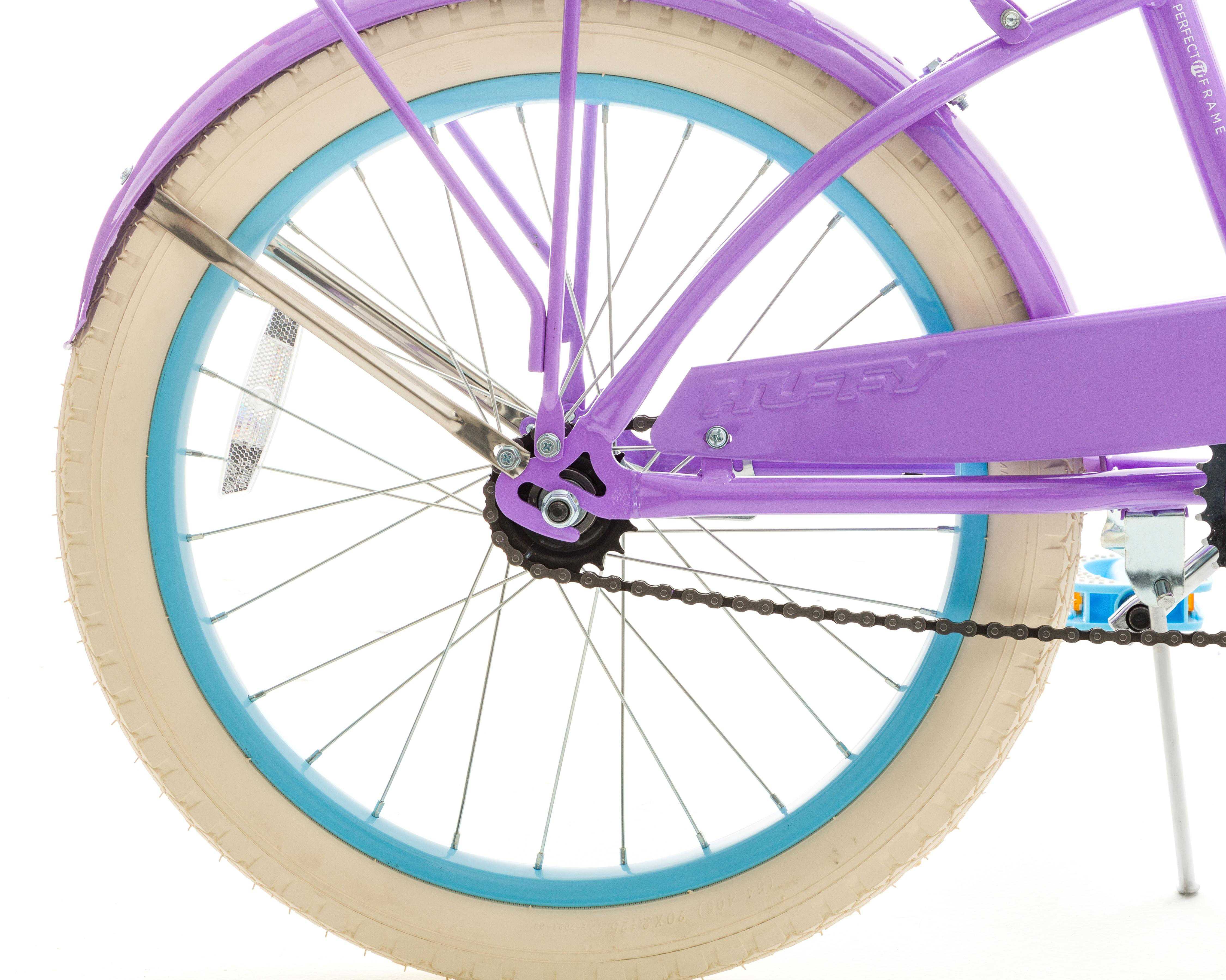 Foto 5 | Bicicleta Urbana Huffy Deluxe Rodada 20 Lila