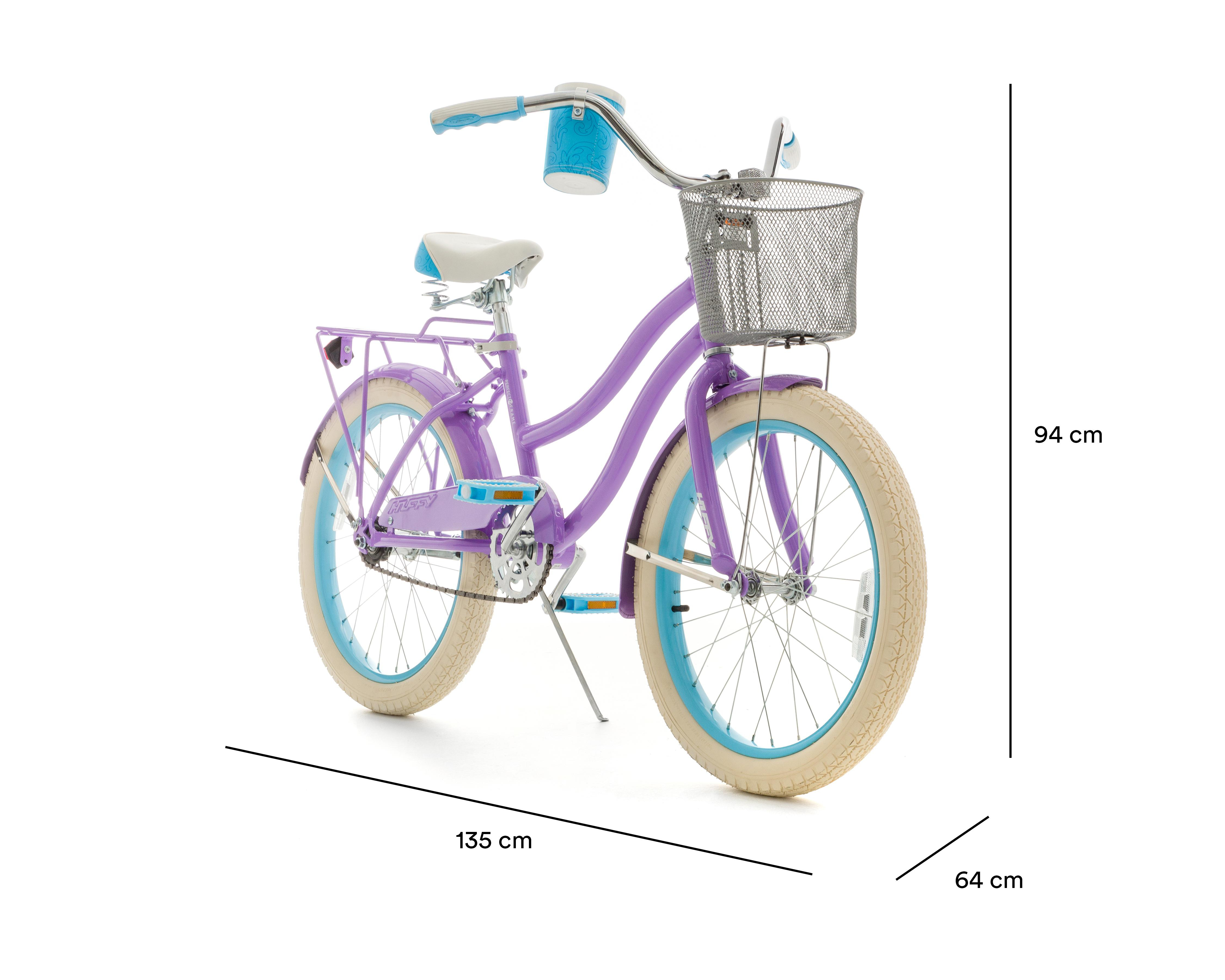 Foto 6 | Bicicleta Urbana Huffy Deluxe Rodada 20 Lila