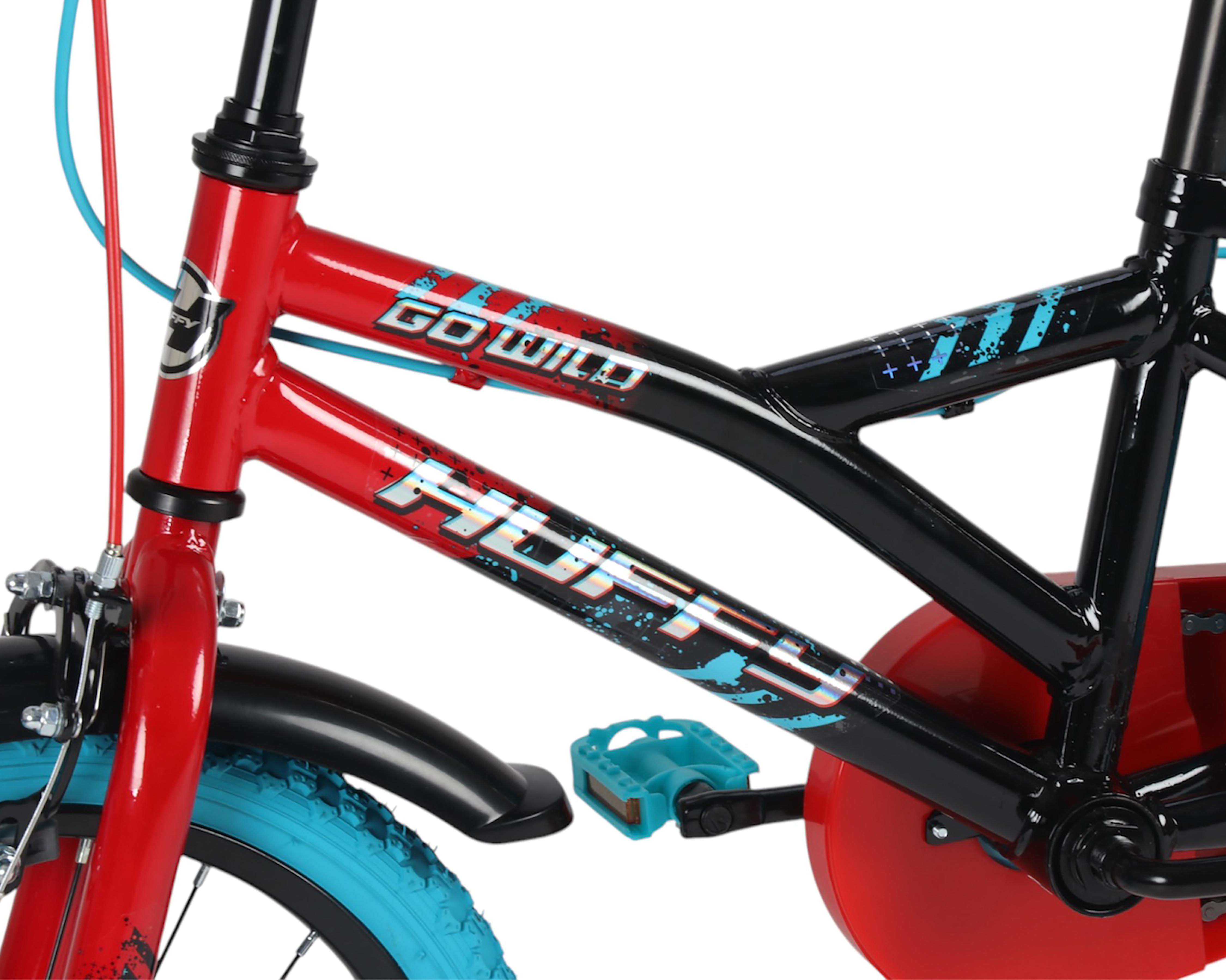 Foto 4 | Bicicleta Infantil Huffy Go Wild Rodada 16 Roja