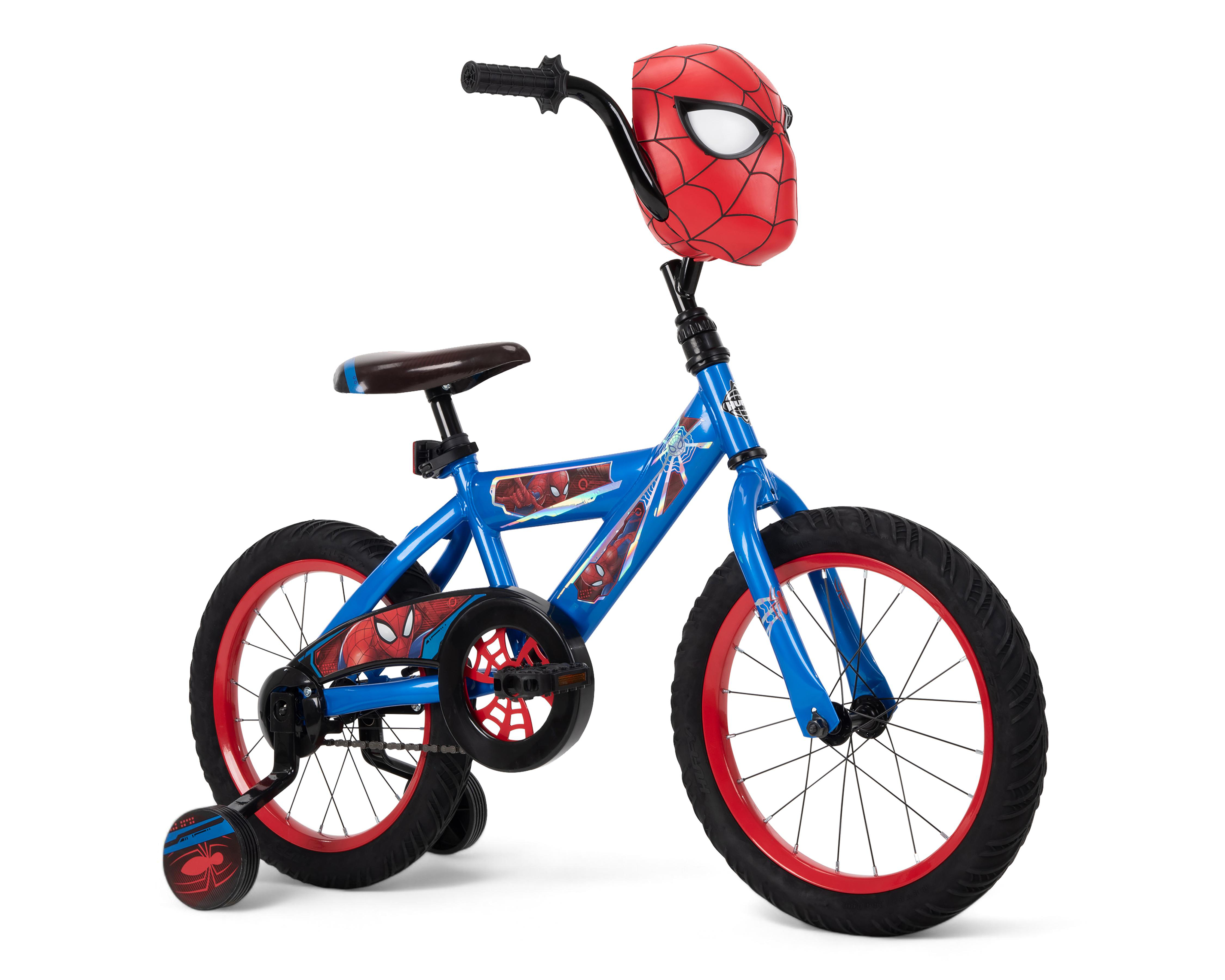 Foto 2 pulgar | Bicicleta Infantil Huffy Spider-Man Rodada 16 Azul