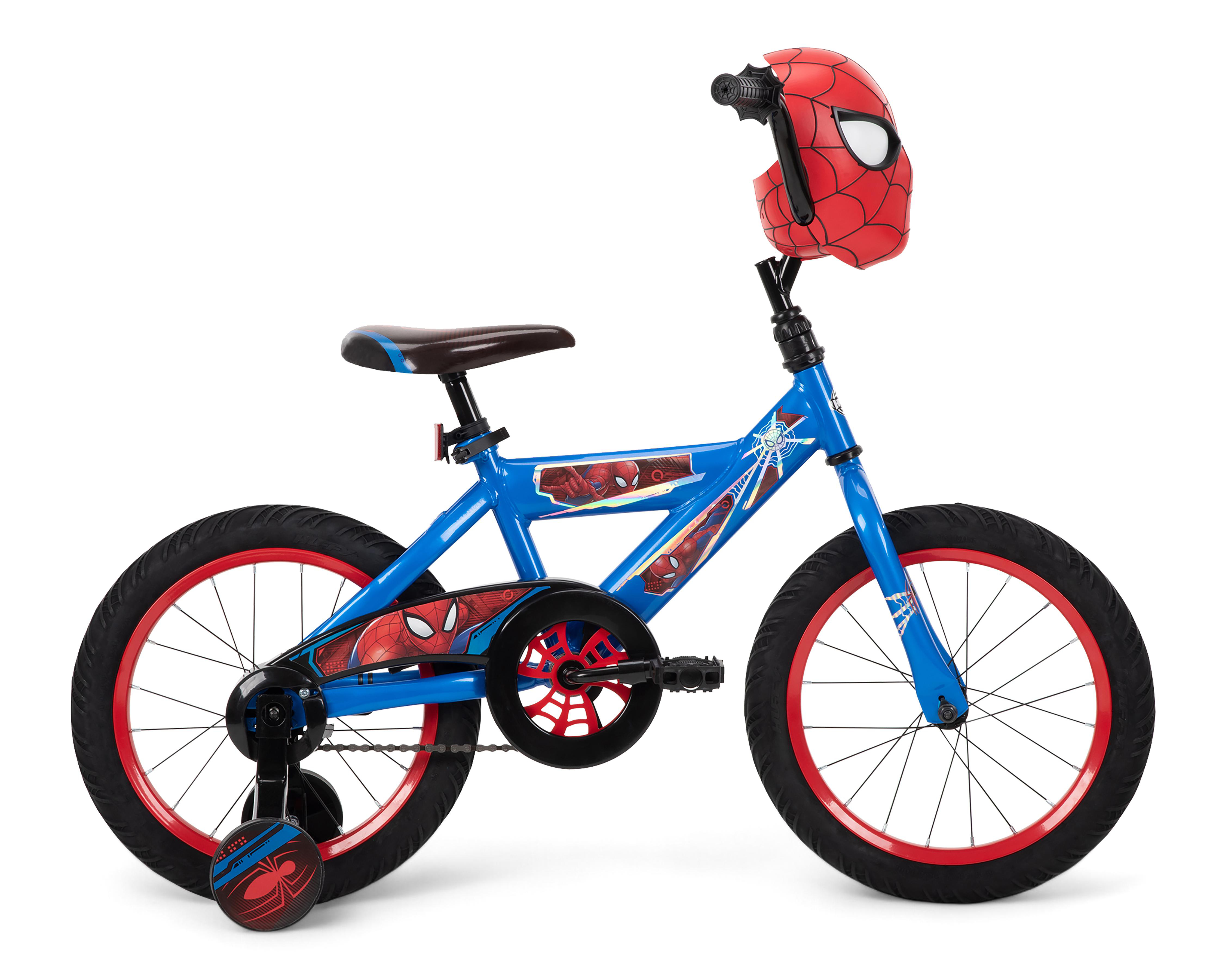 Foto 2 | Bicicleta Infantil Huffy Spider-Man Rodada 16 Azul