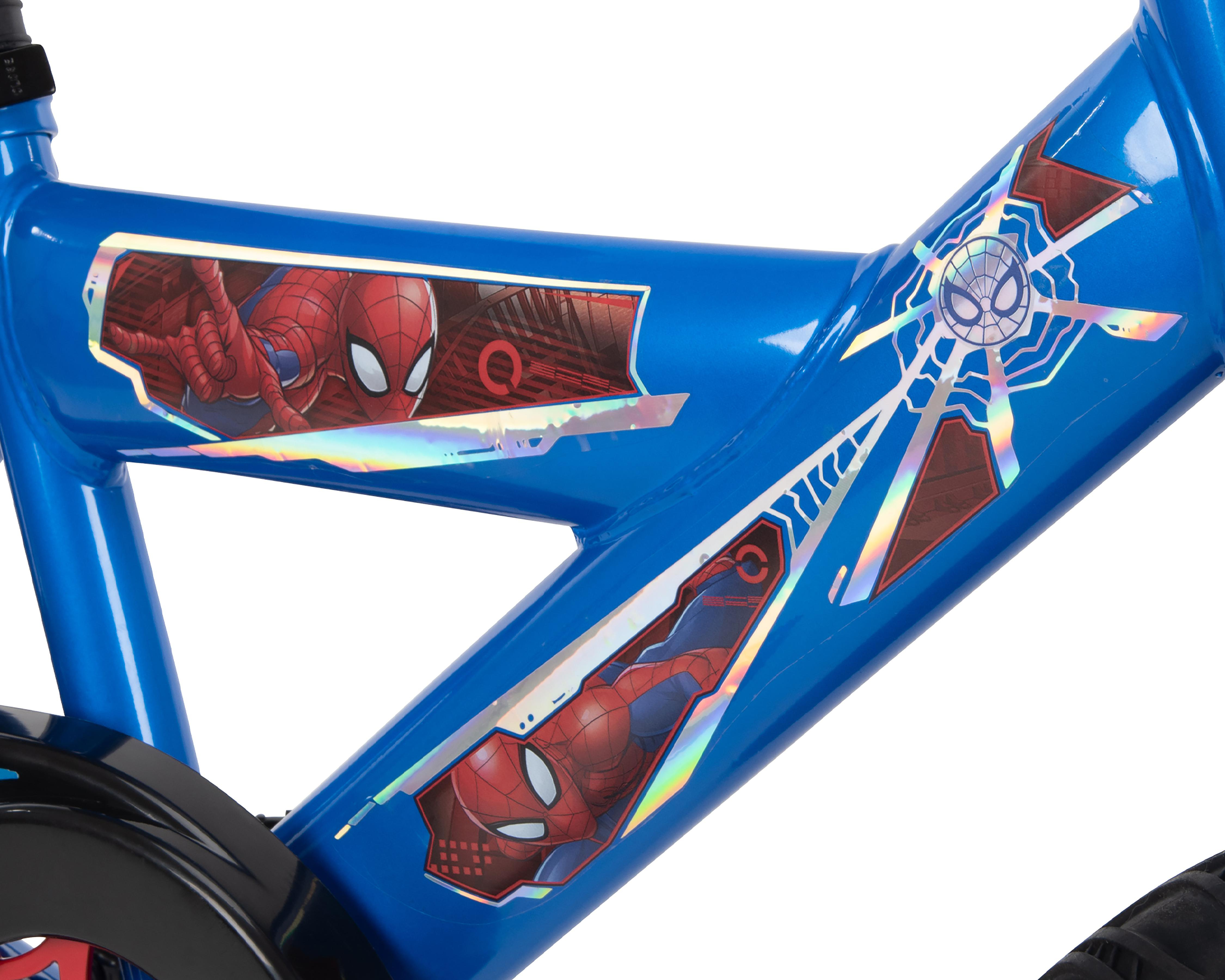 Foto 6 pulgar | Bicicleta Infantil Huffy Spider-Man Rodada 16 Azul