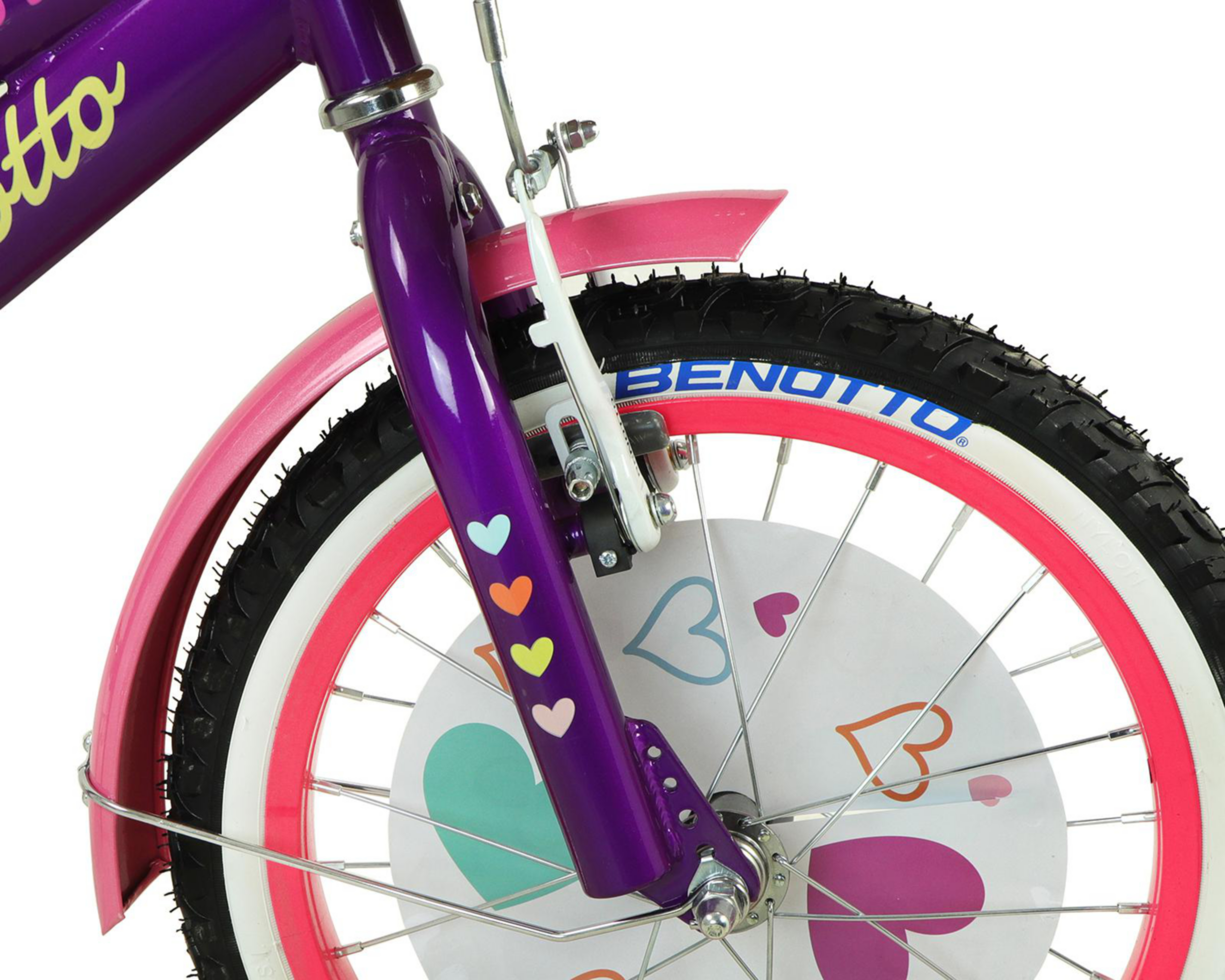 Foto 5 pulgar | Bicicleta Infantil Benotto Yuyi 16 Morada