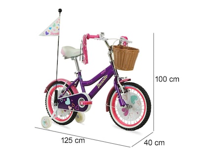 Foto 5 | Bicicleta Infantil Benotto Yuyi 16 Morada