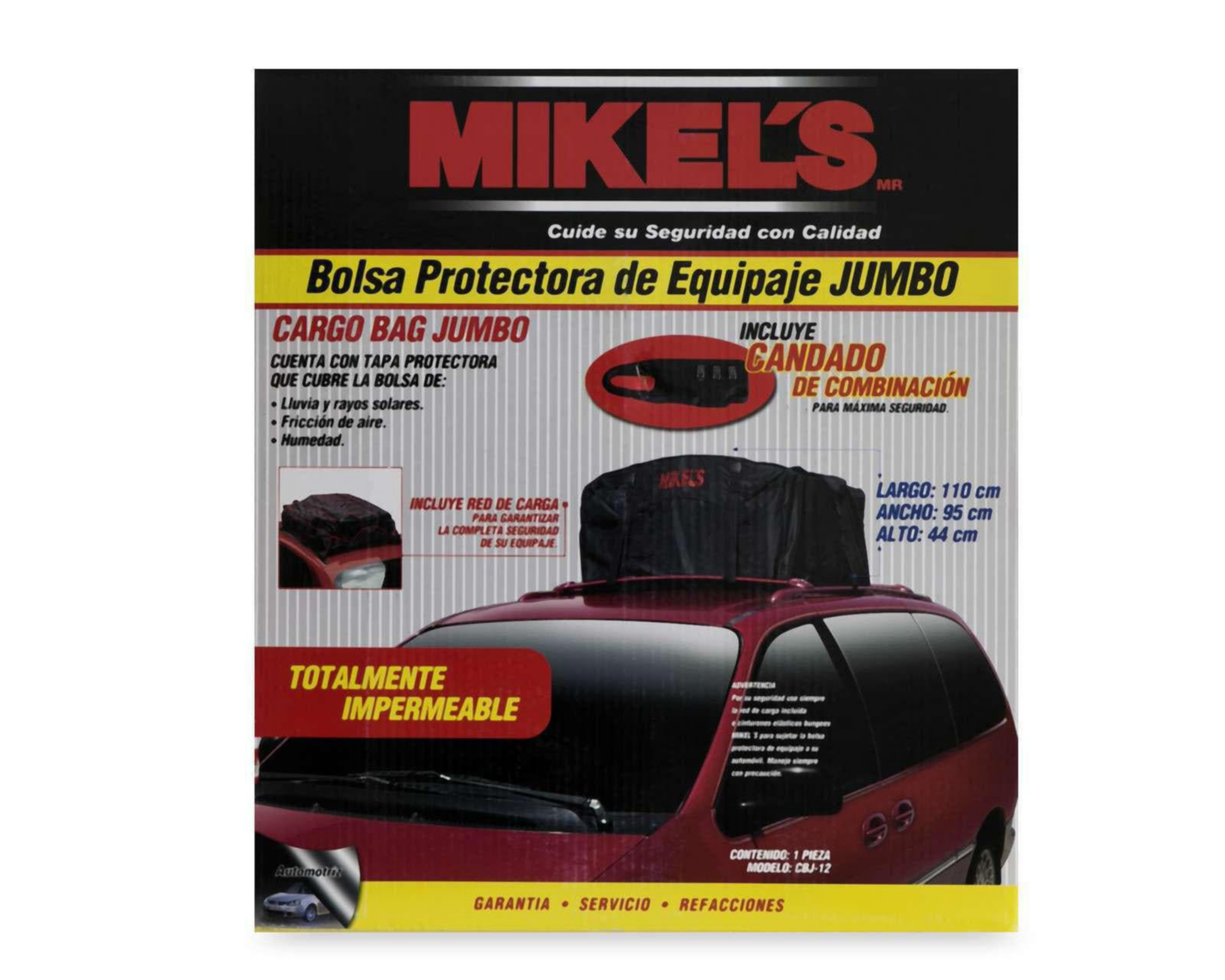 Bolsa para Equipaje Mikels CBJ-12  Jumbo $1,499