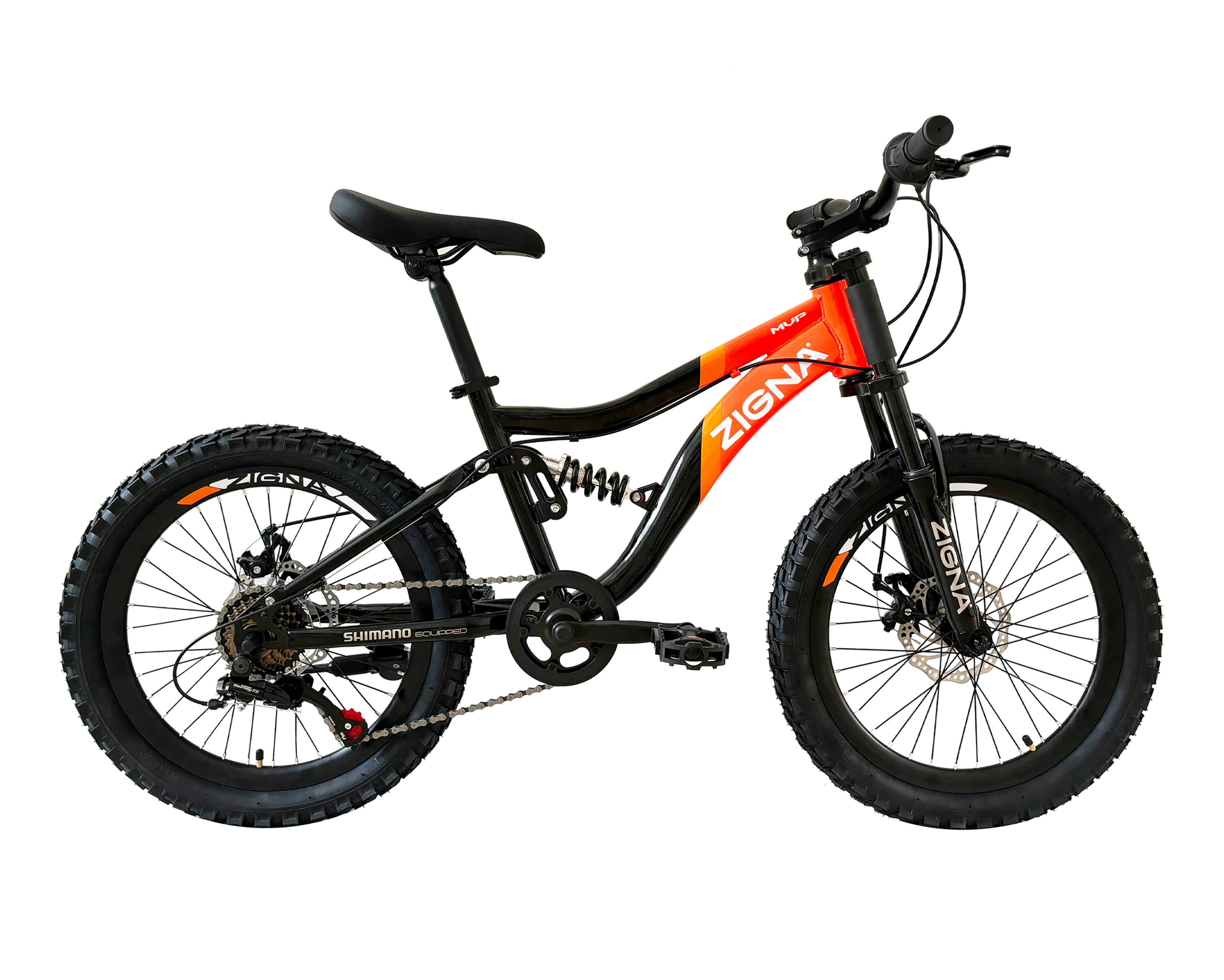 Bicicleta Infantil Zigna MVP 20" Negra