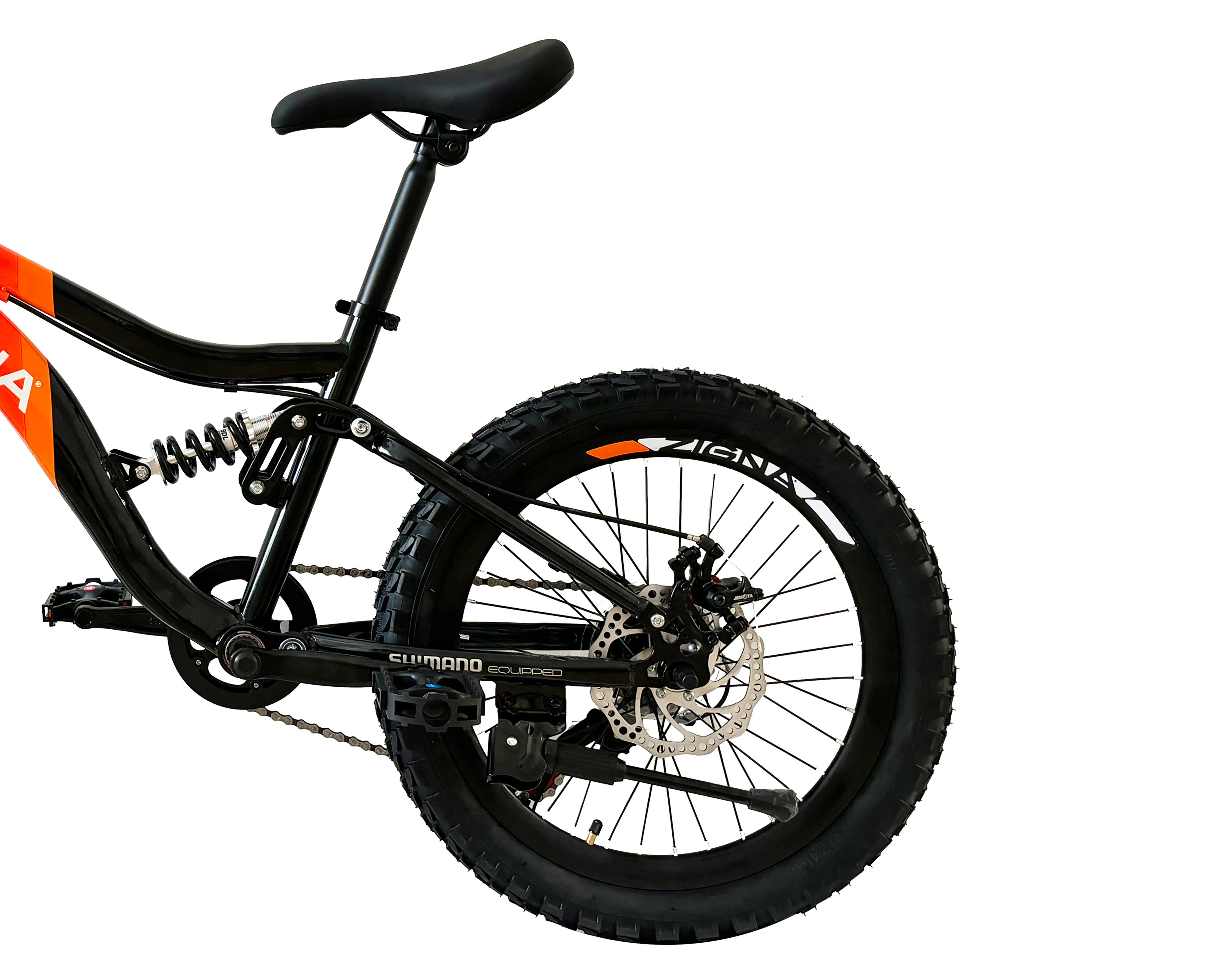 Foto 4 pulgar | Bicicleta Infantil Zigna MVP 20" Negra