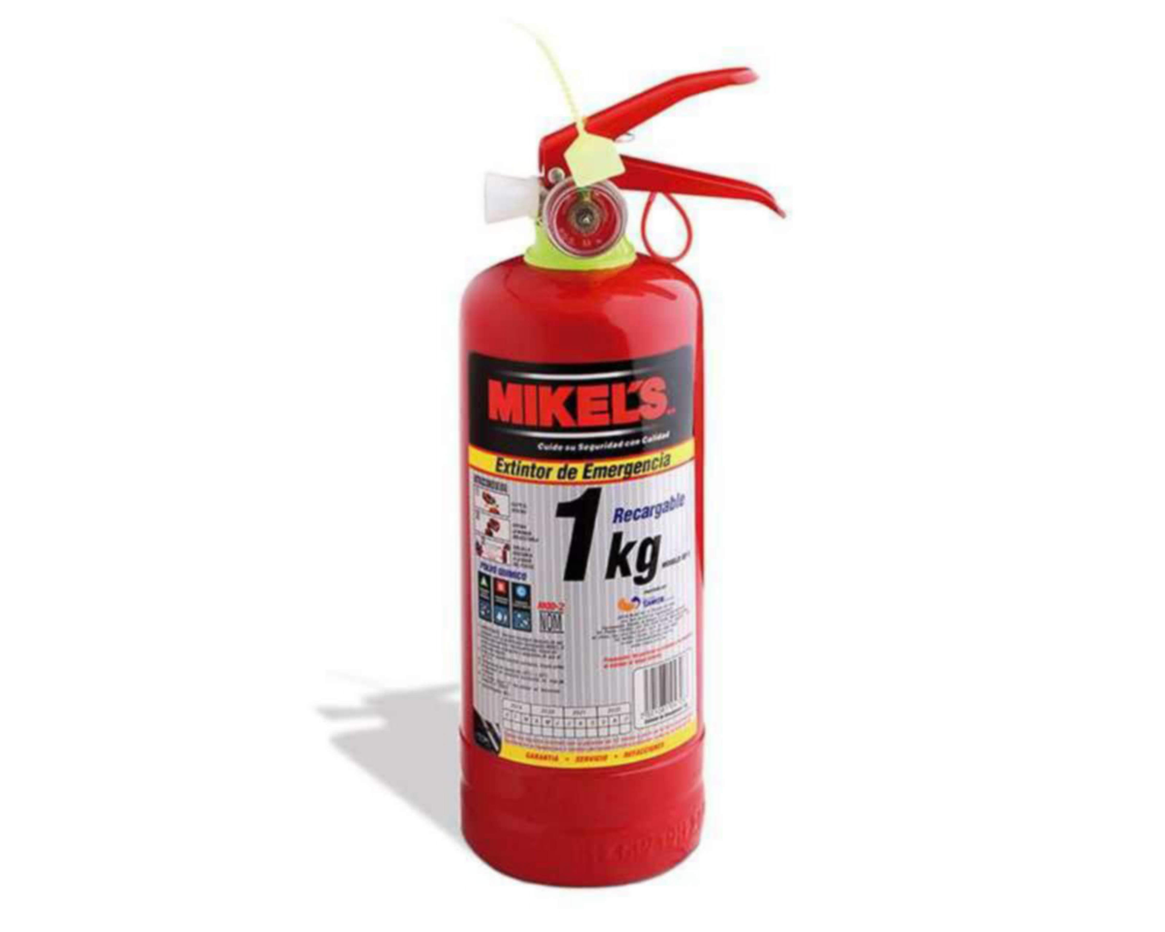 Extintor Mikels EE-1 KG Recargable $449
