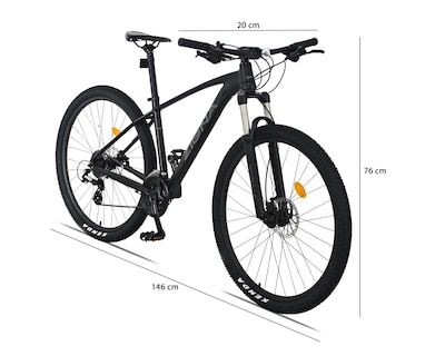 Foto 8 | Bicicleta de Montaña Zigna Kepler Rodada 29 Gris