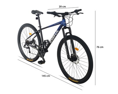 Foto 7 | Bicicleta de Montaña Zigna Nickel Rodada 29 Azul
