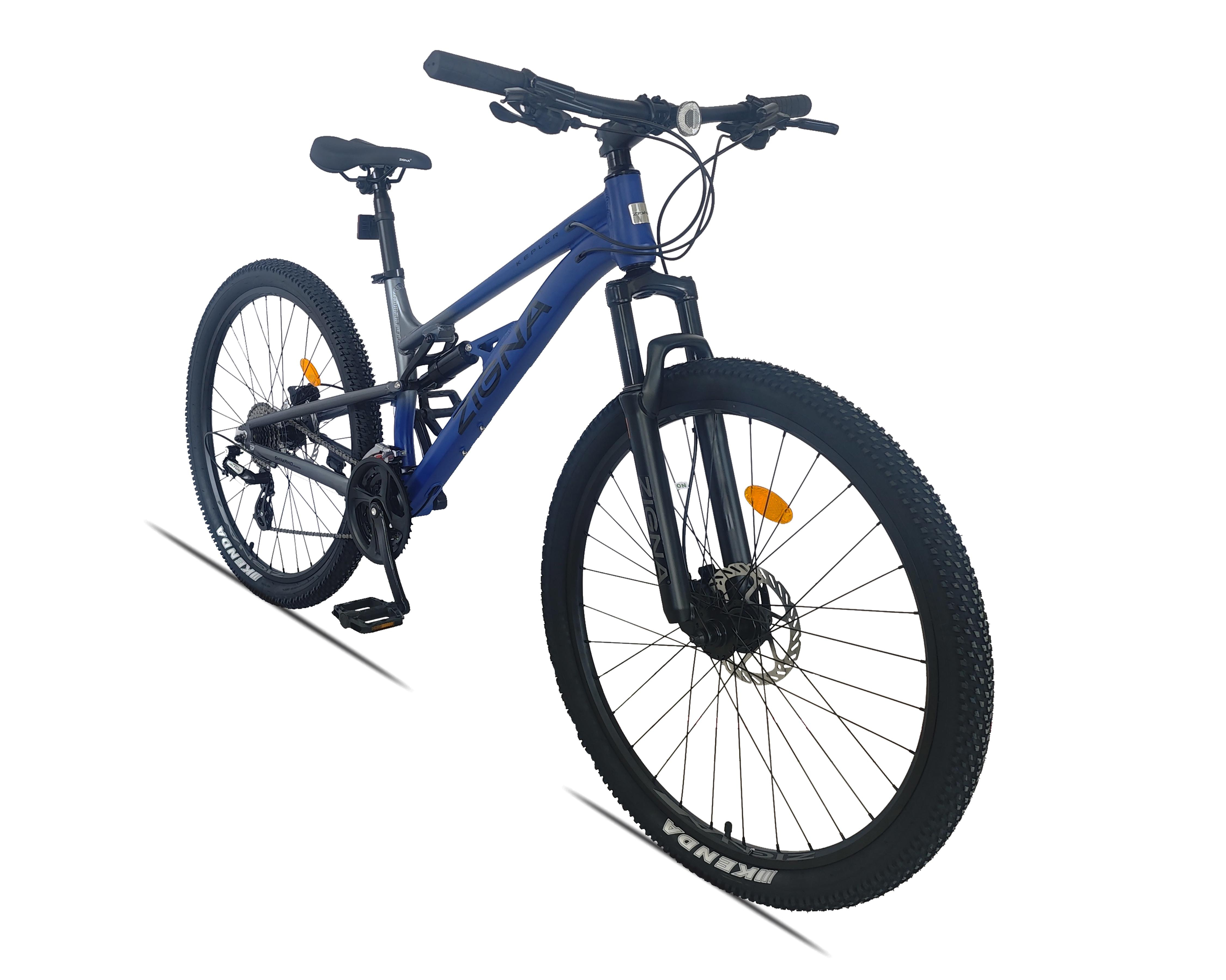 Bicicleta de Montaña Zigna Kepler DS Rodada 27.5 Azul $5,999