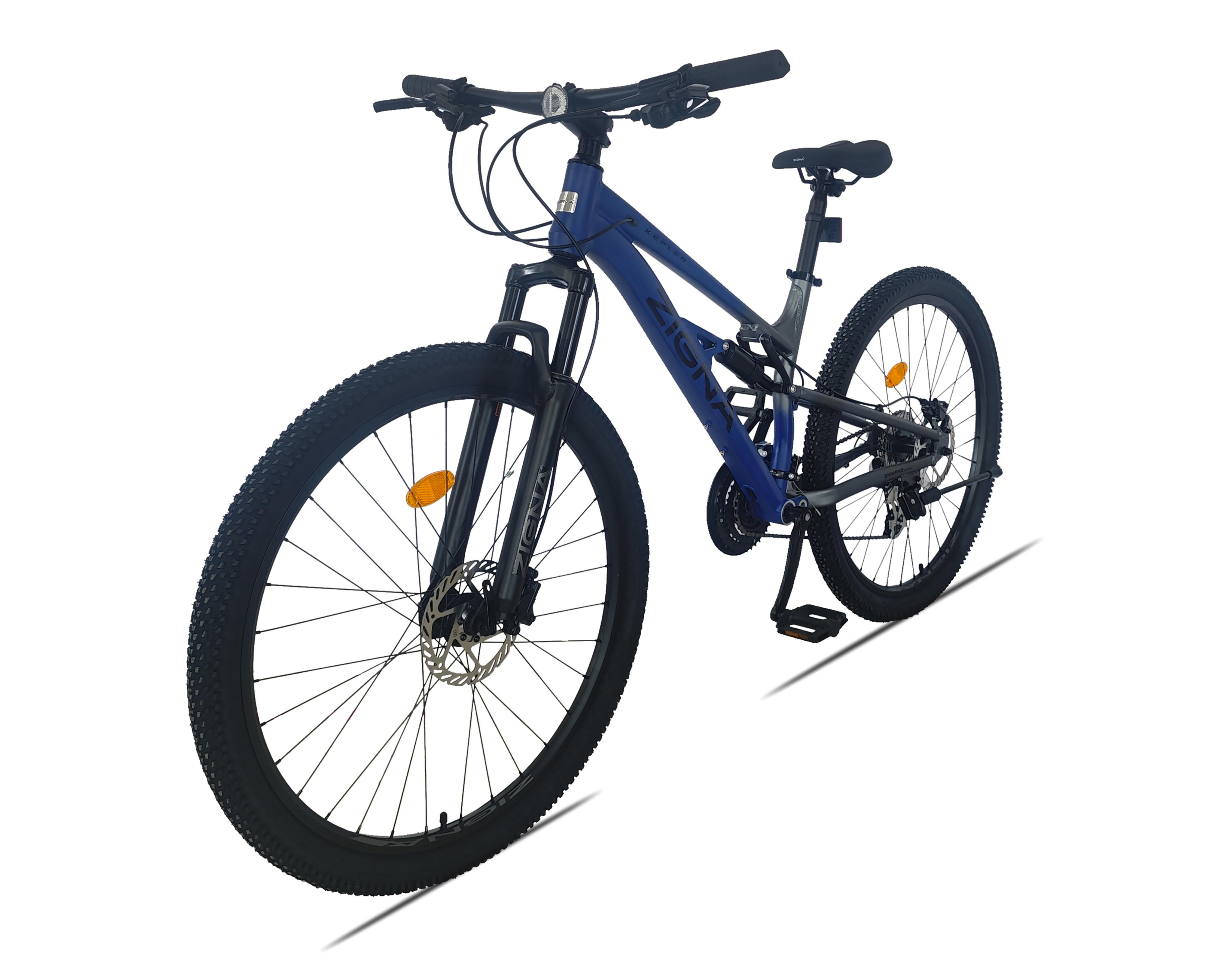 Foto 4 pulgar | Bicicleta de Montaña Zigna Kepler DS Rodada 27.5 Azul