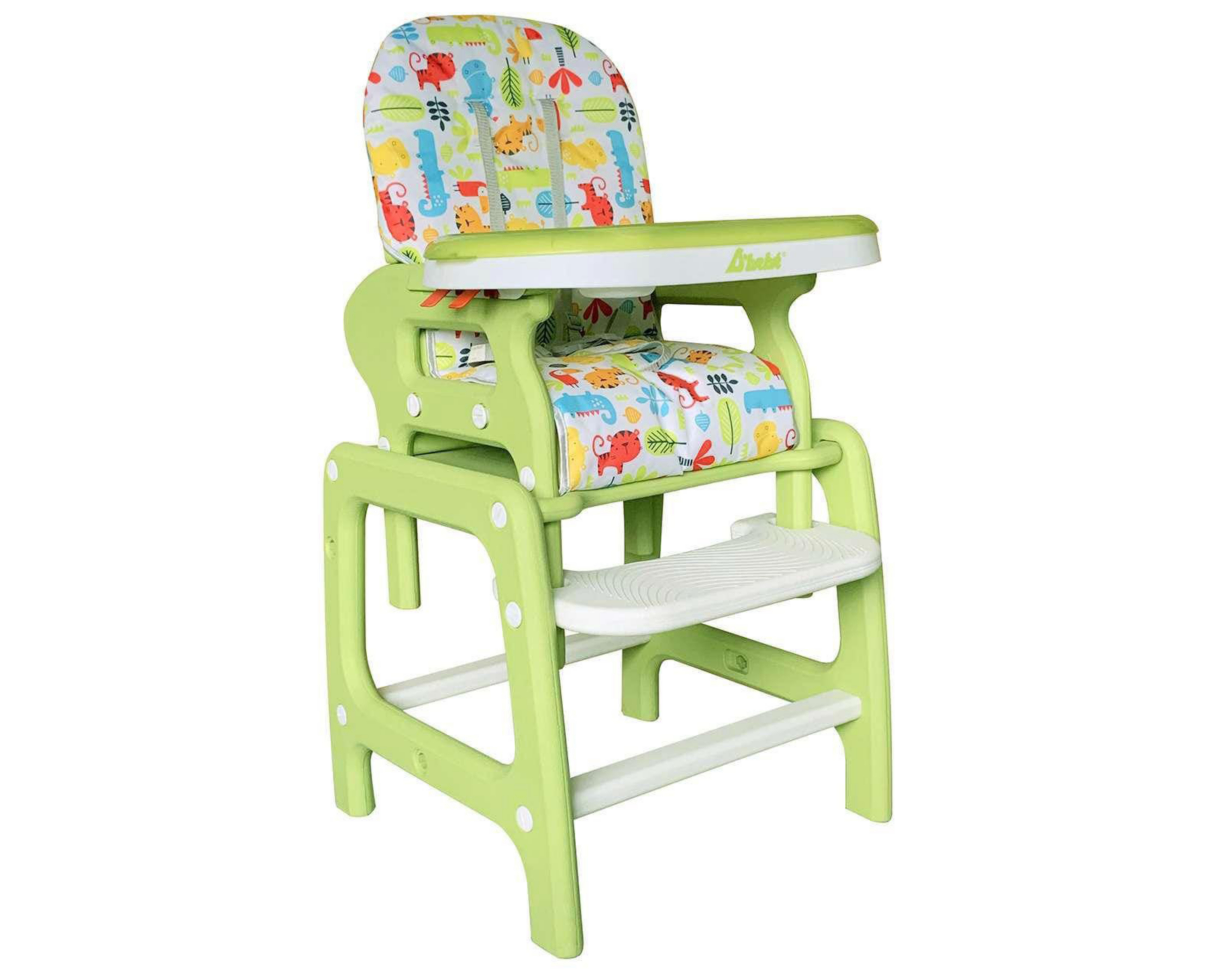 Silla Alta D Bebé Eat & Play Verde