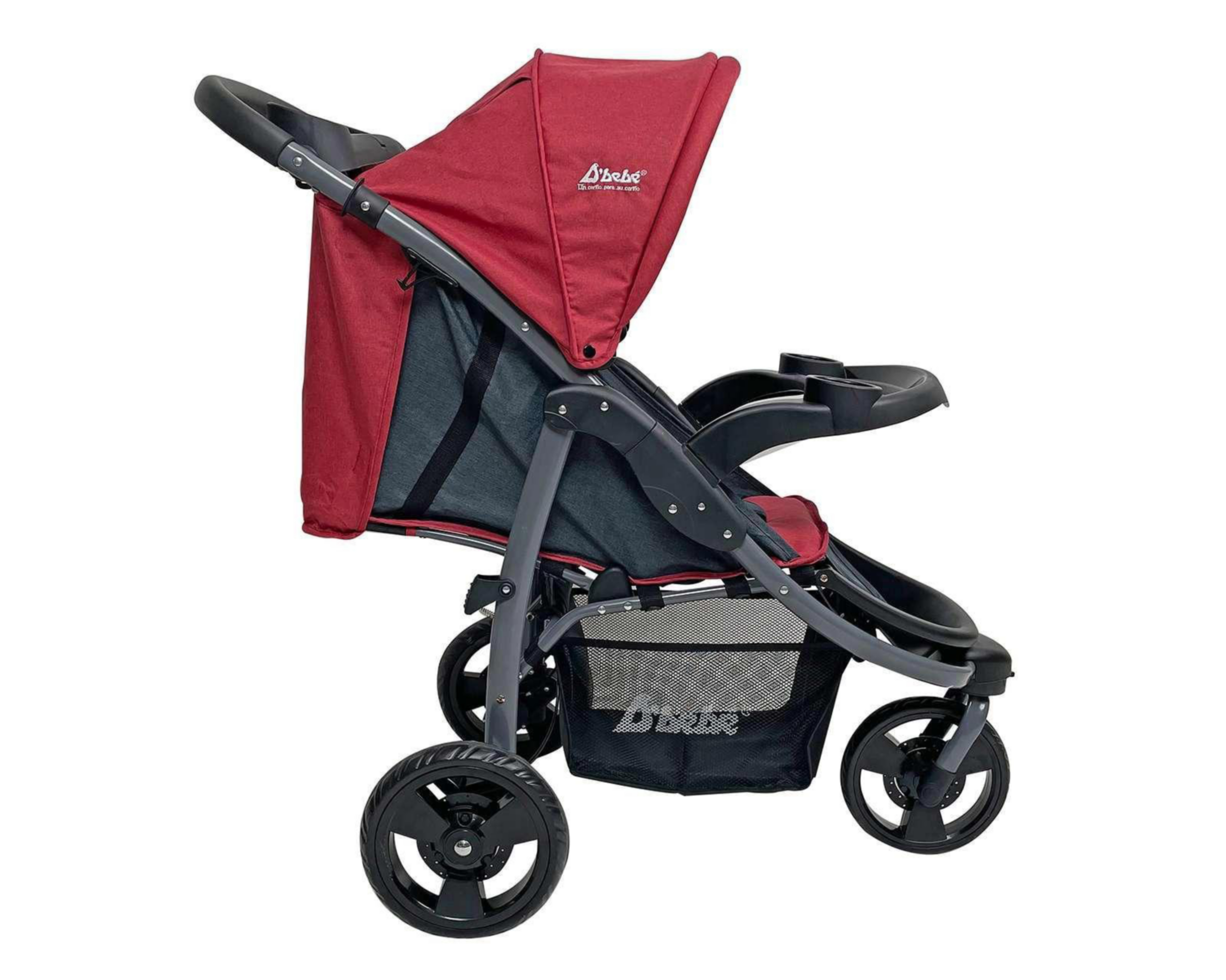 Foto 5 | Sistema de Viaje D Bebé Travel System Sport Rojo